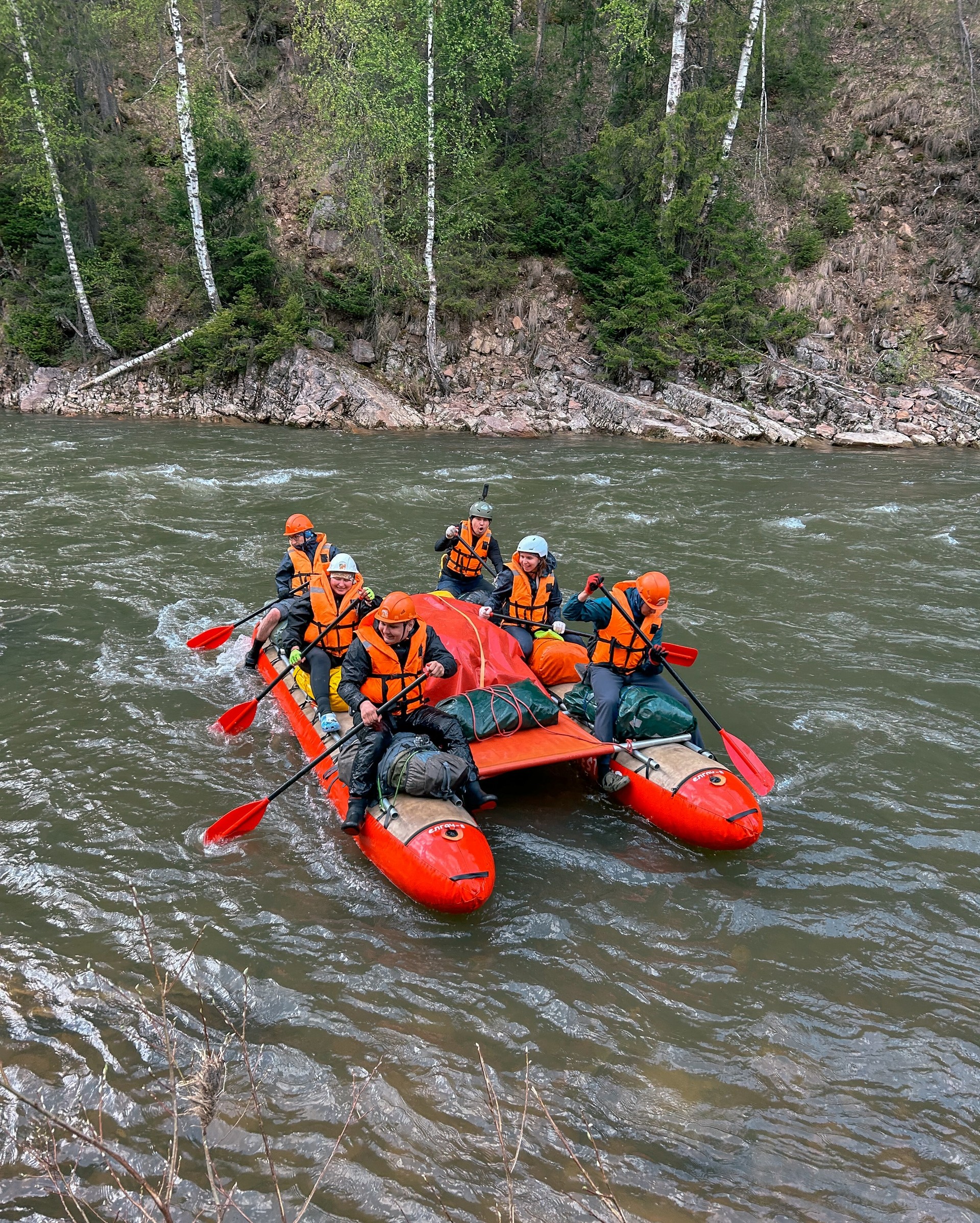 Активный сплав по реке Зилим с порогом Кысык!