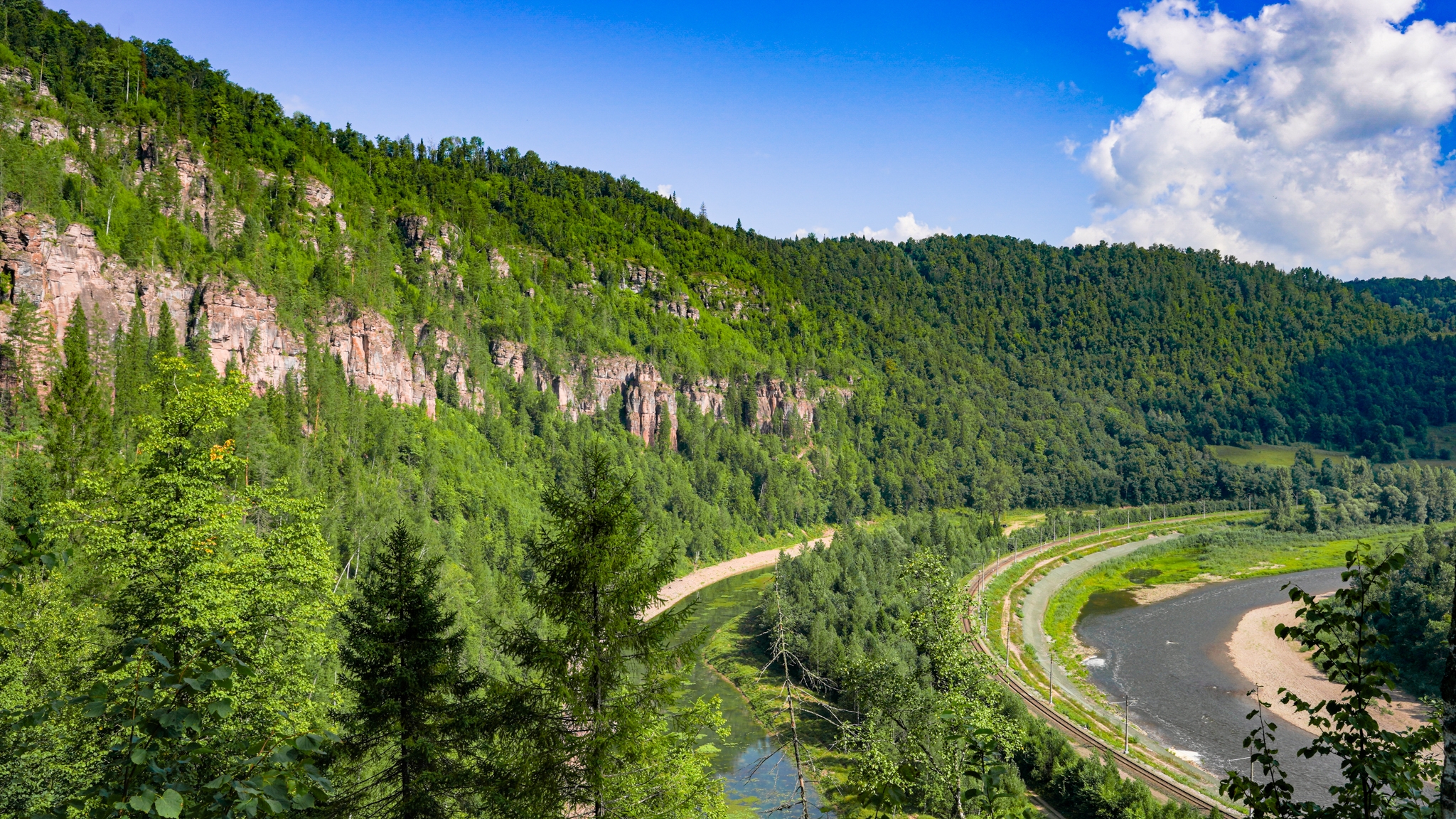 Сплав по красивейшей реке в солнечной Башкирии - Юрюзань. (5/19)