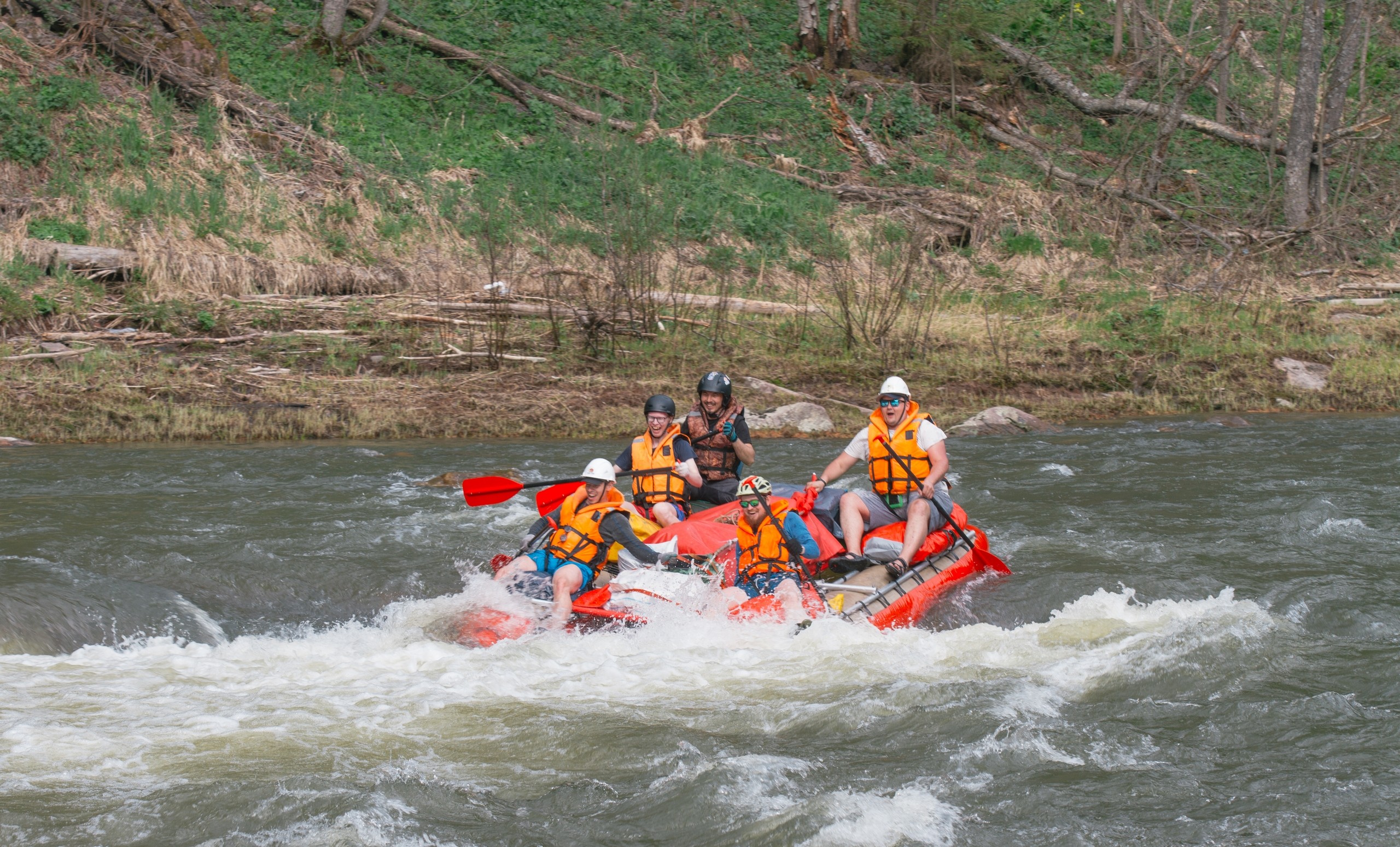 Активный сплав по реке Зилим с порогом Кысык! (18/24)