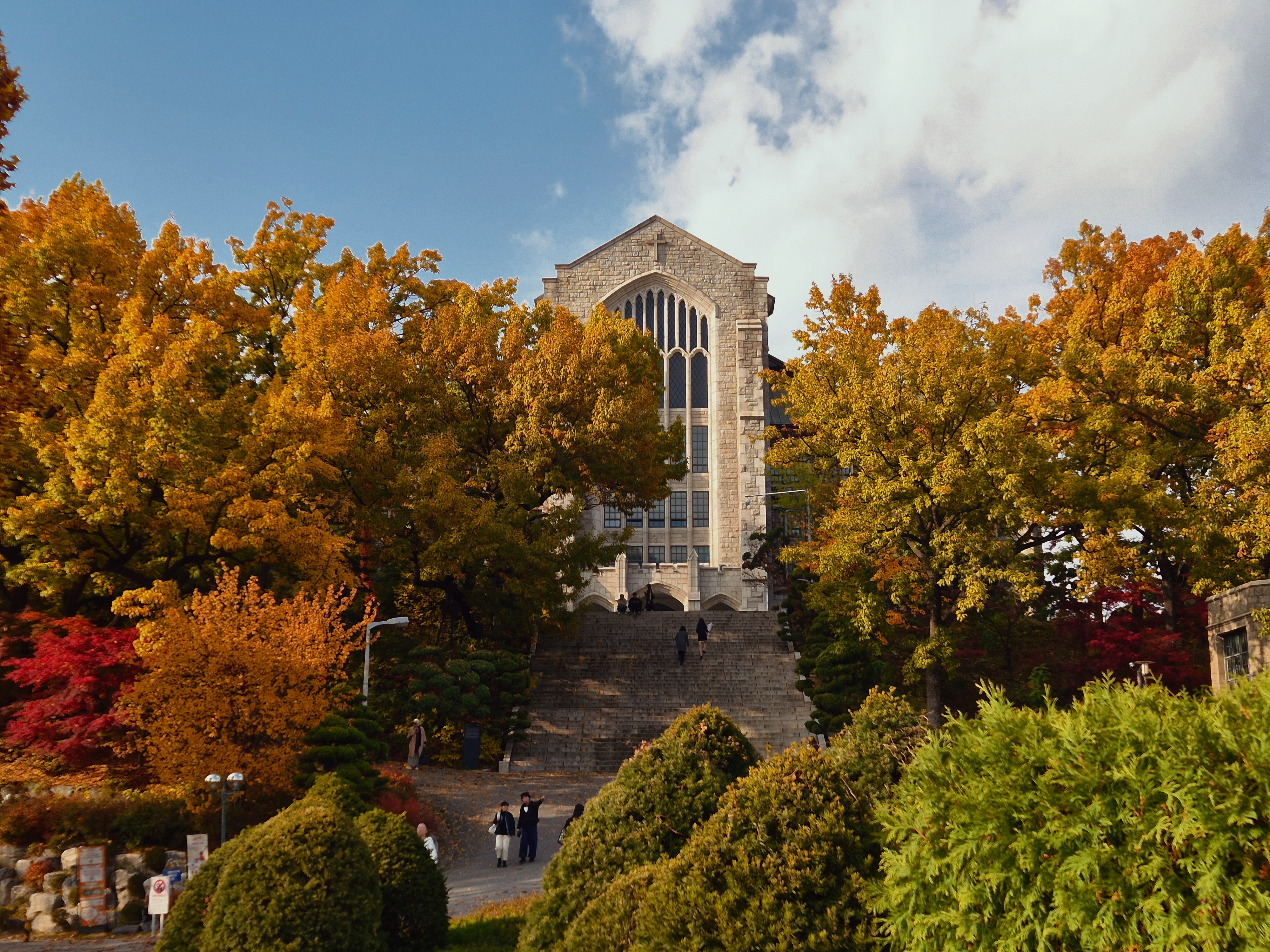 Университет Ихва и ночная жизнь Сеула