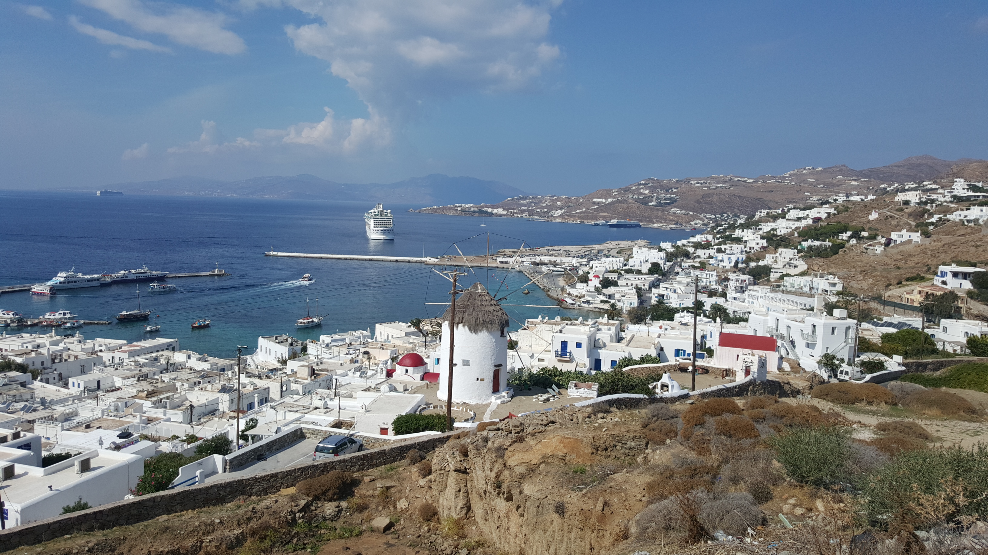 Island Hopping Tour . Афины-Санторини- Миконос (23/24)