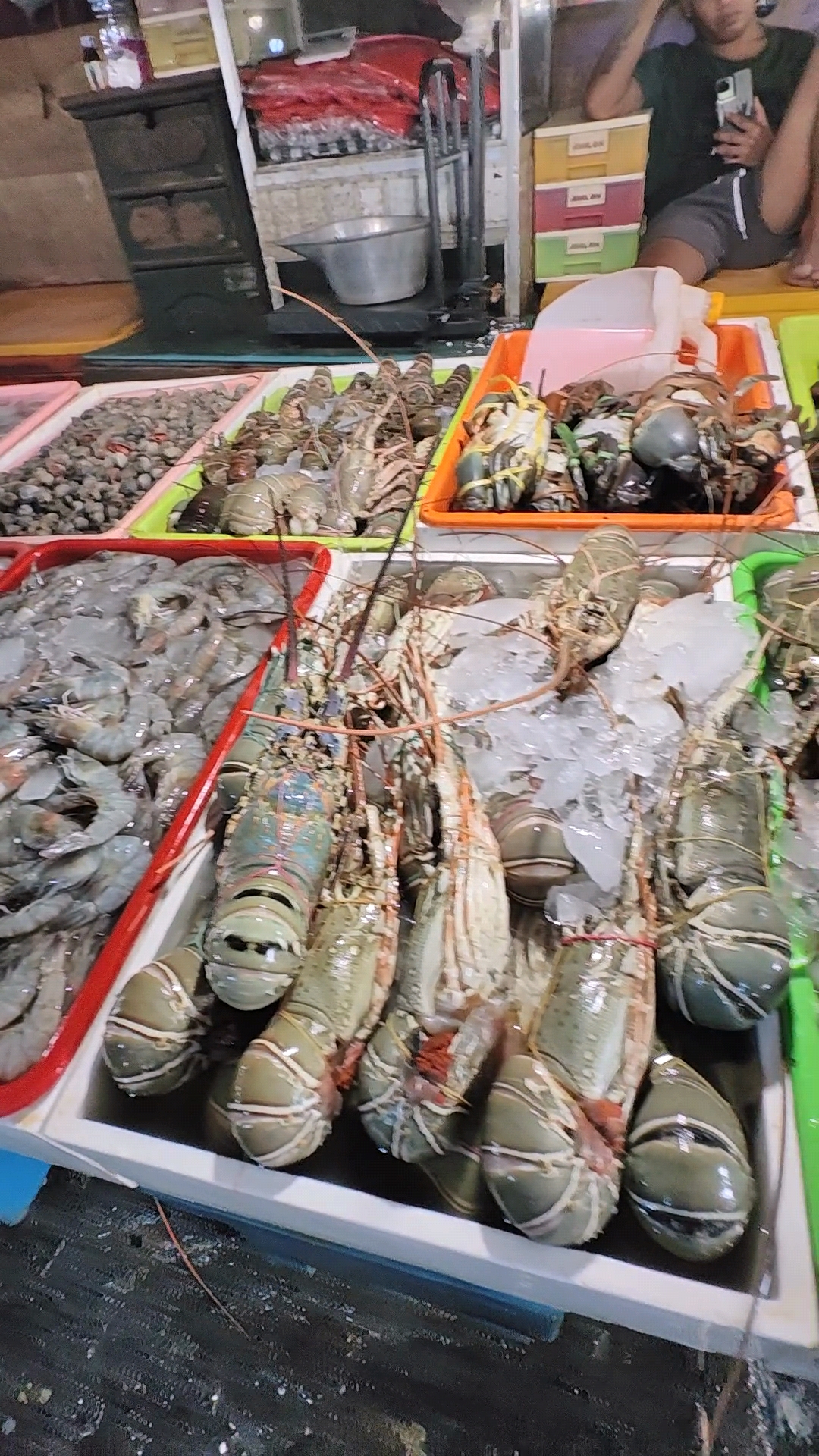 Джимбаран, рыбный рынок