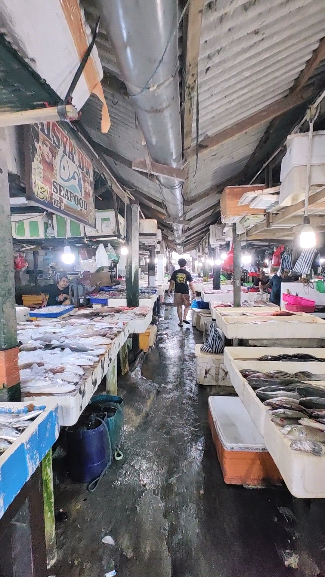 Джимбаран, рыбный рынок