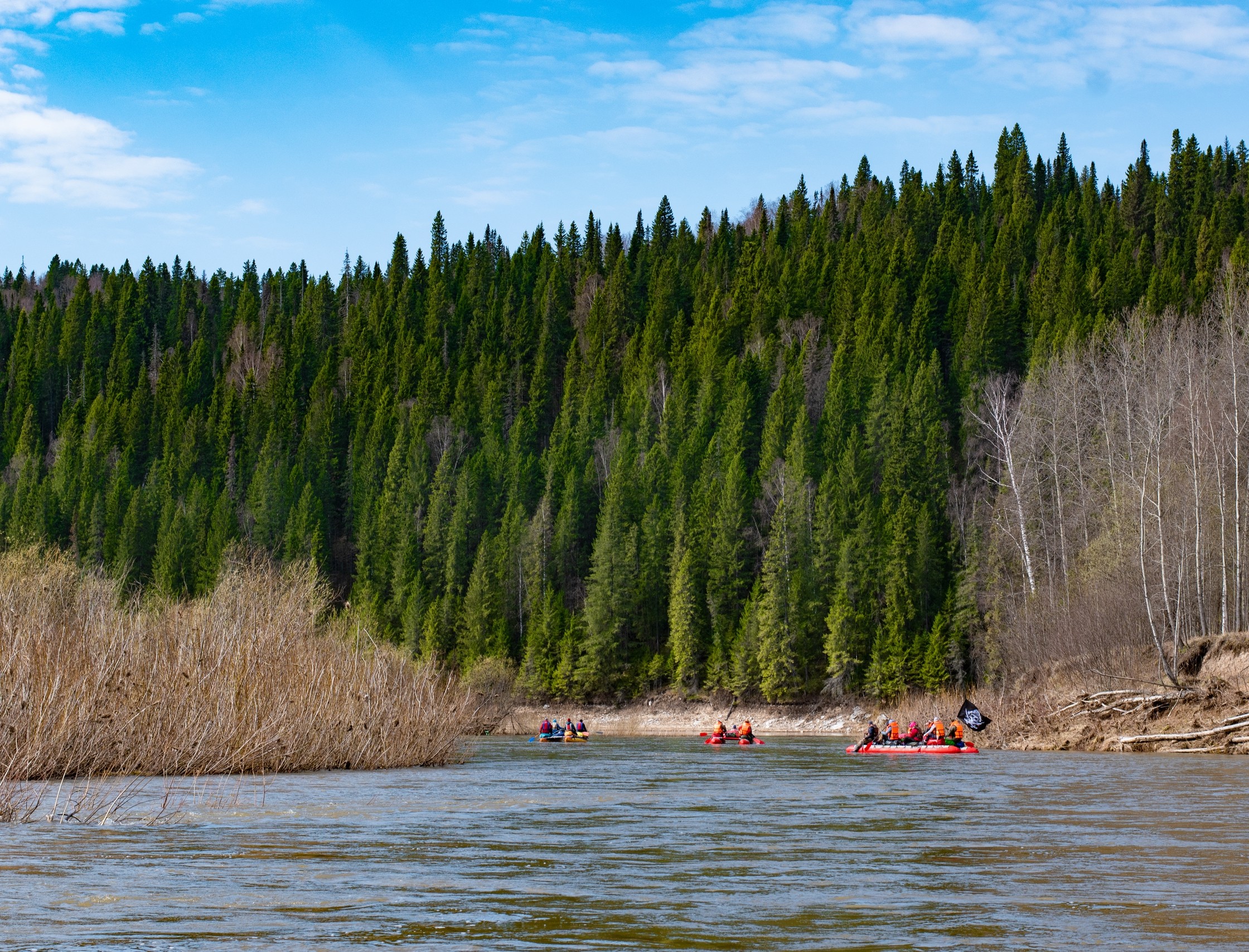 Сплав по таежной реке Юшут! (4/20)