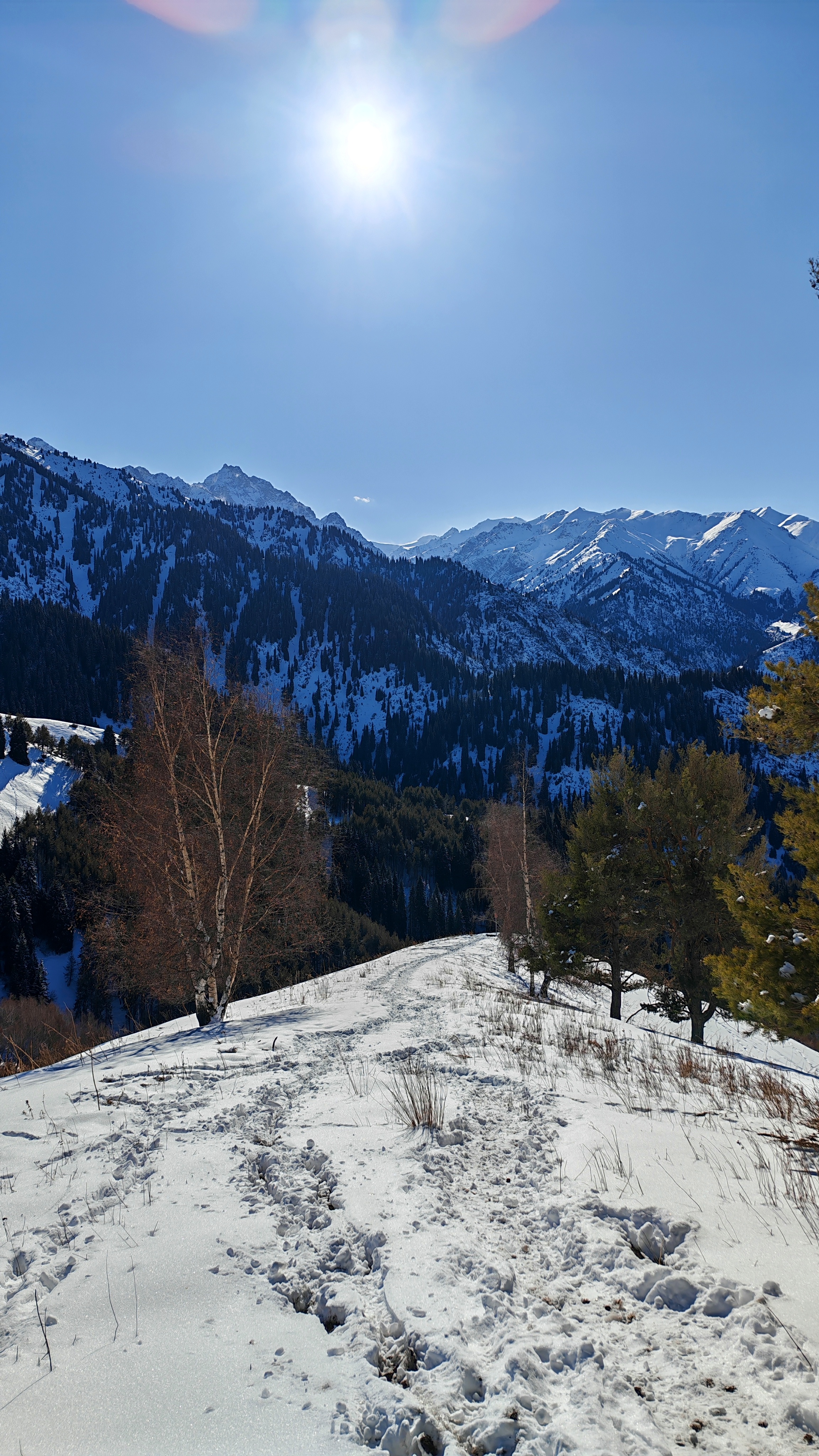 Гора Серкебай на высоте 2160 м. н.у.м.