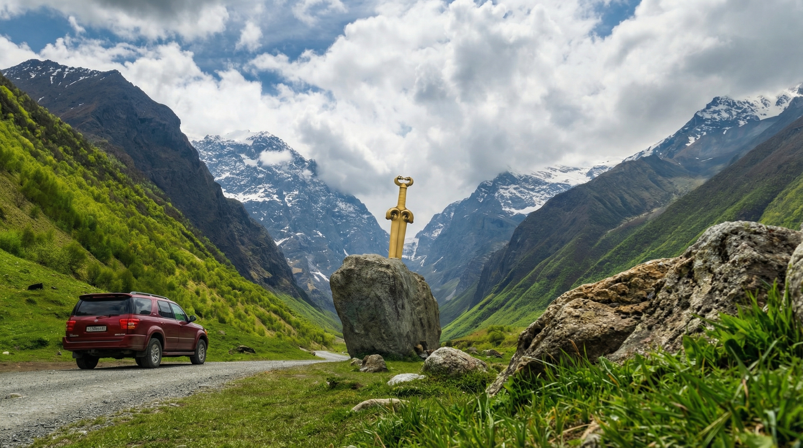 Национальный парк Алания, Камунта и арт-объекты