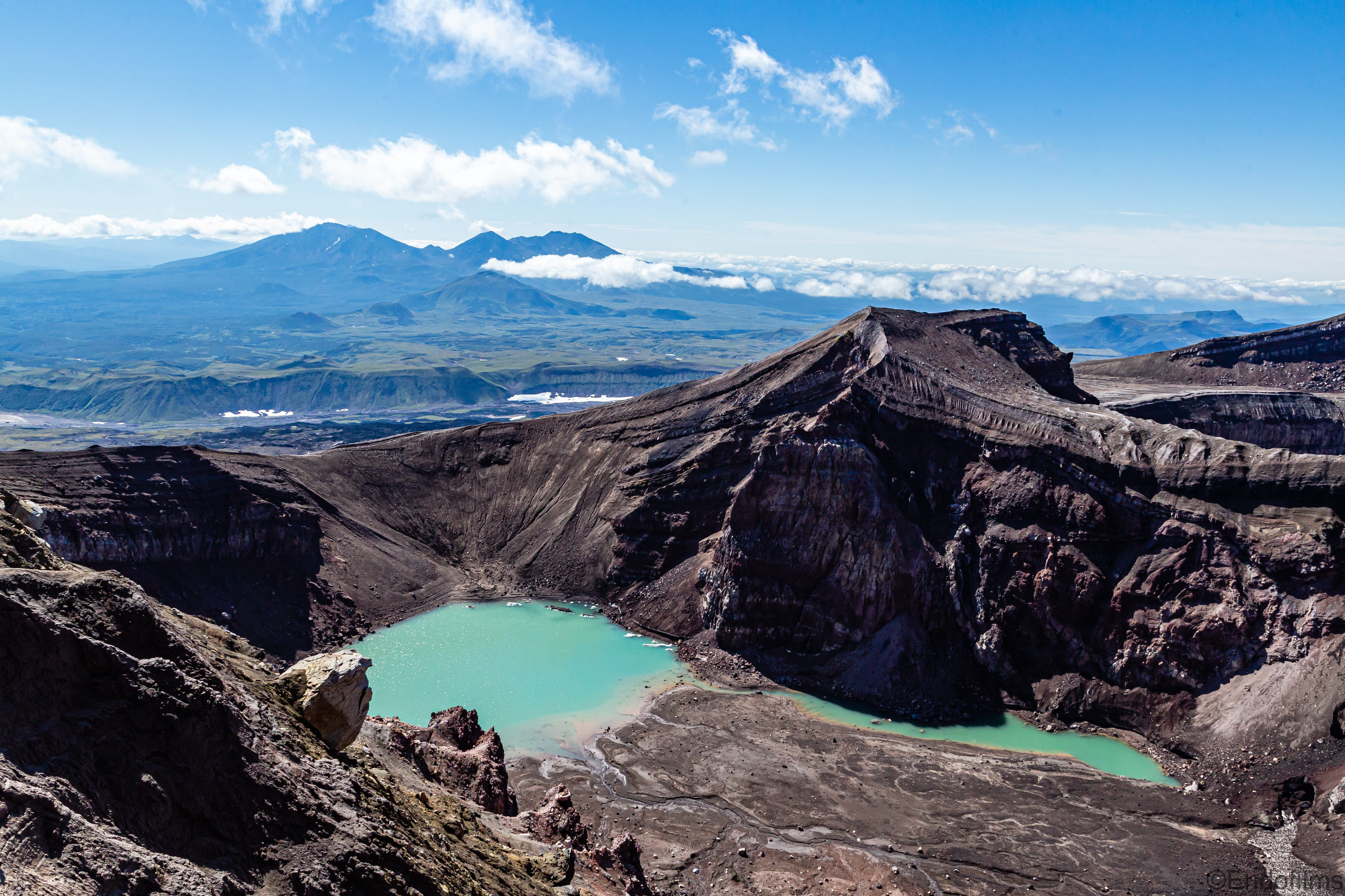 Восхождение на вулкан Горелый