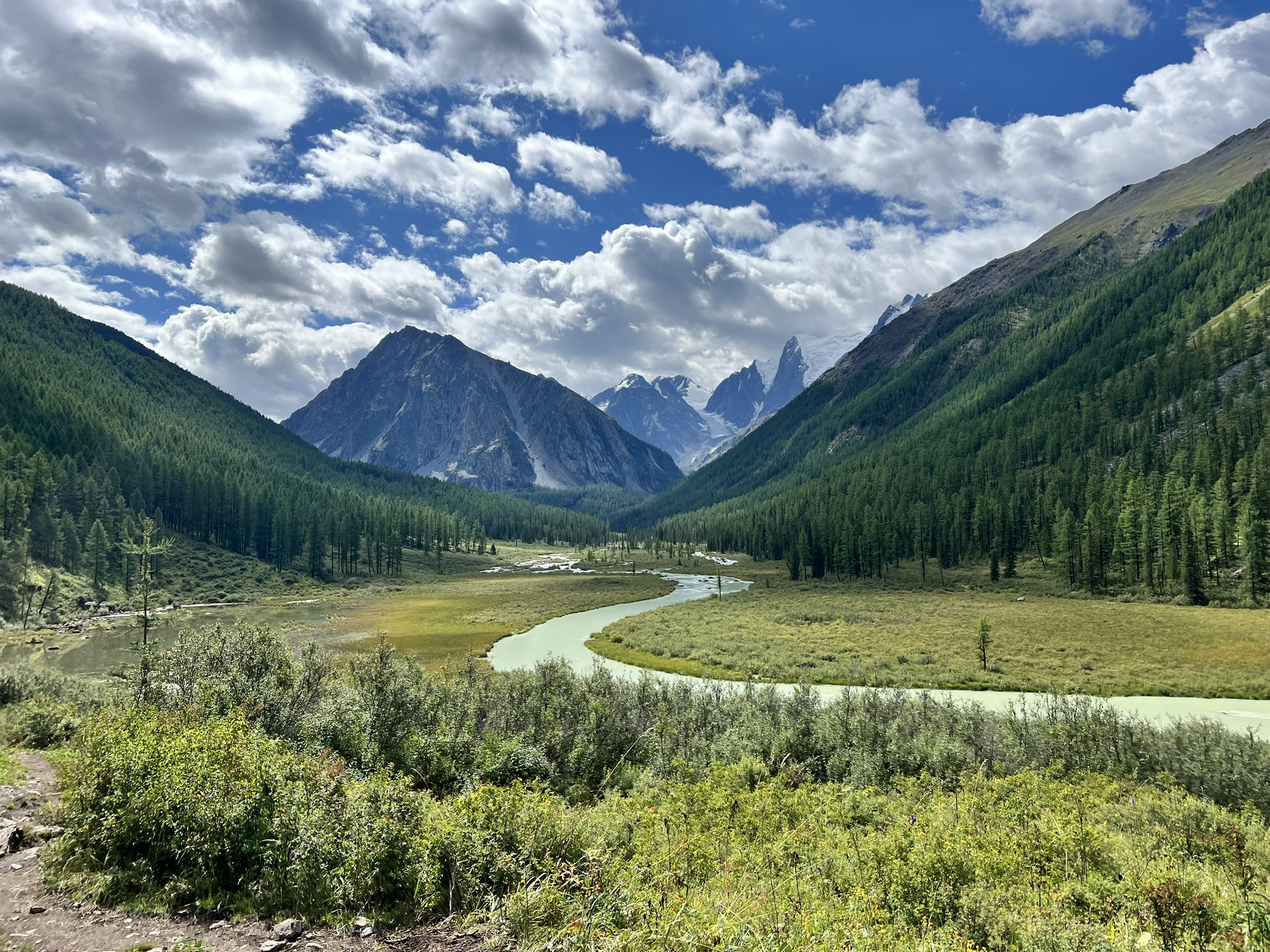 Треккинг в долину реки Маашей, к Шавлинским и Каракабакским озерам (17/30)