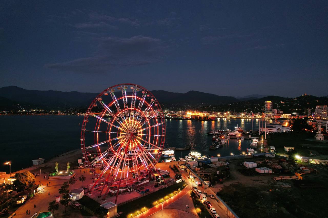 Грузия. В Батуми на концерт Меладзе. Пляж, горы и водопады (25/59)