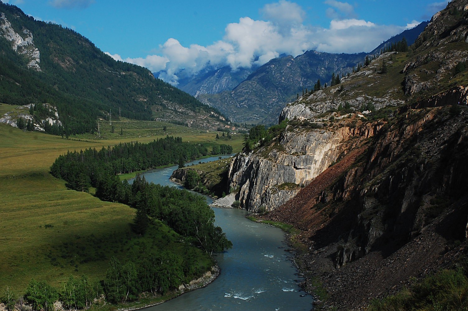 Треккинг в долину реки Маашей, к Шавлинским и Каракабакским озерам (3/30)