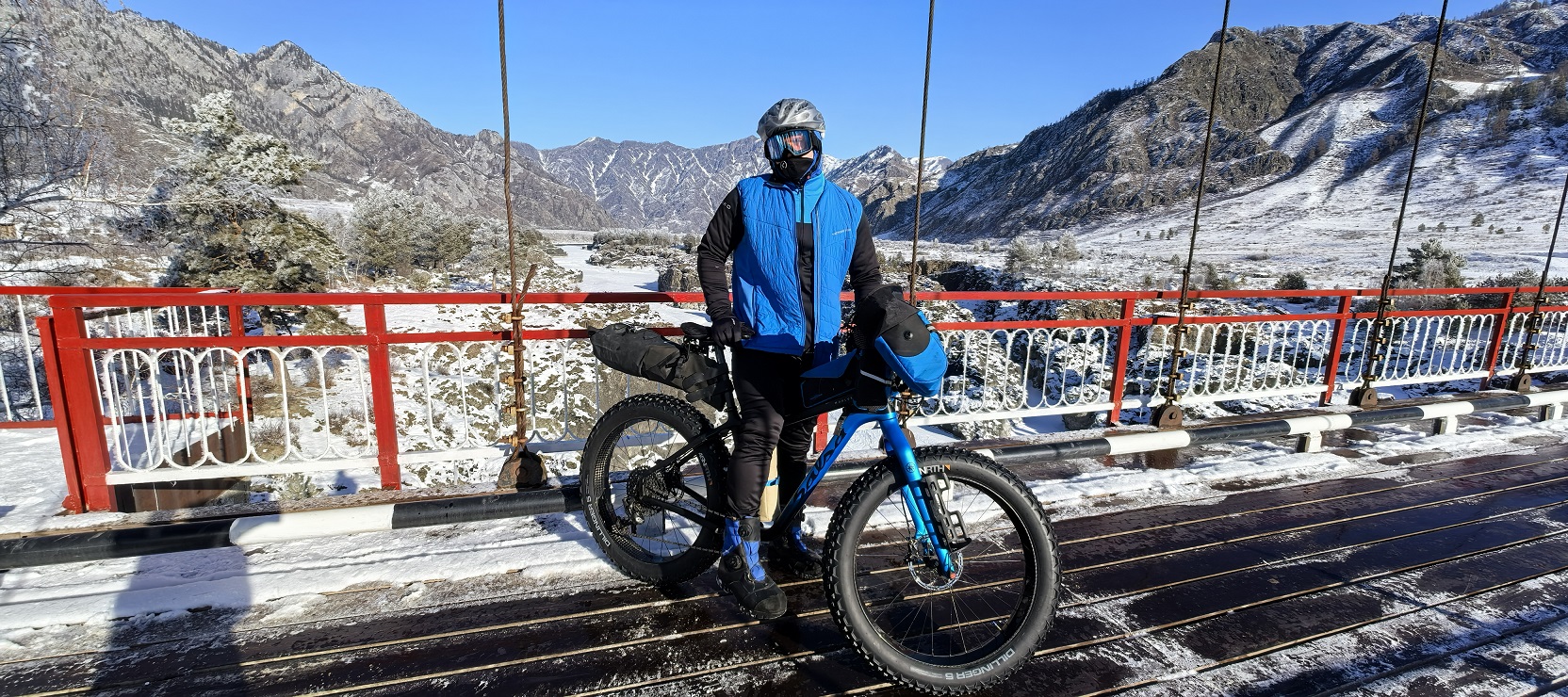 Велотур Зимний Горный Алтай. Чемальский тракт вдоль Катуни (25/42)