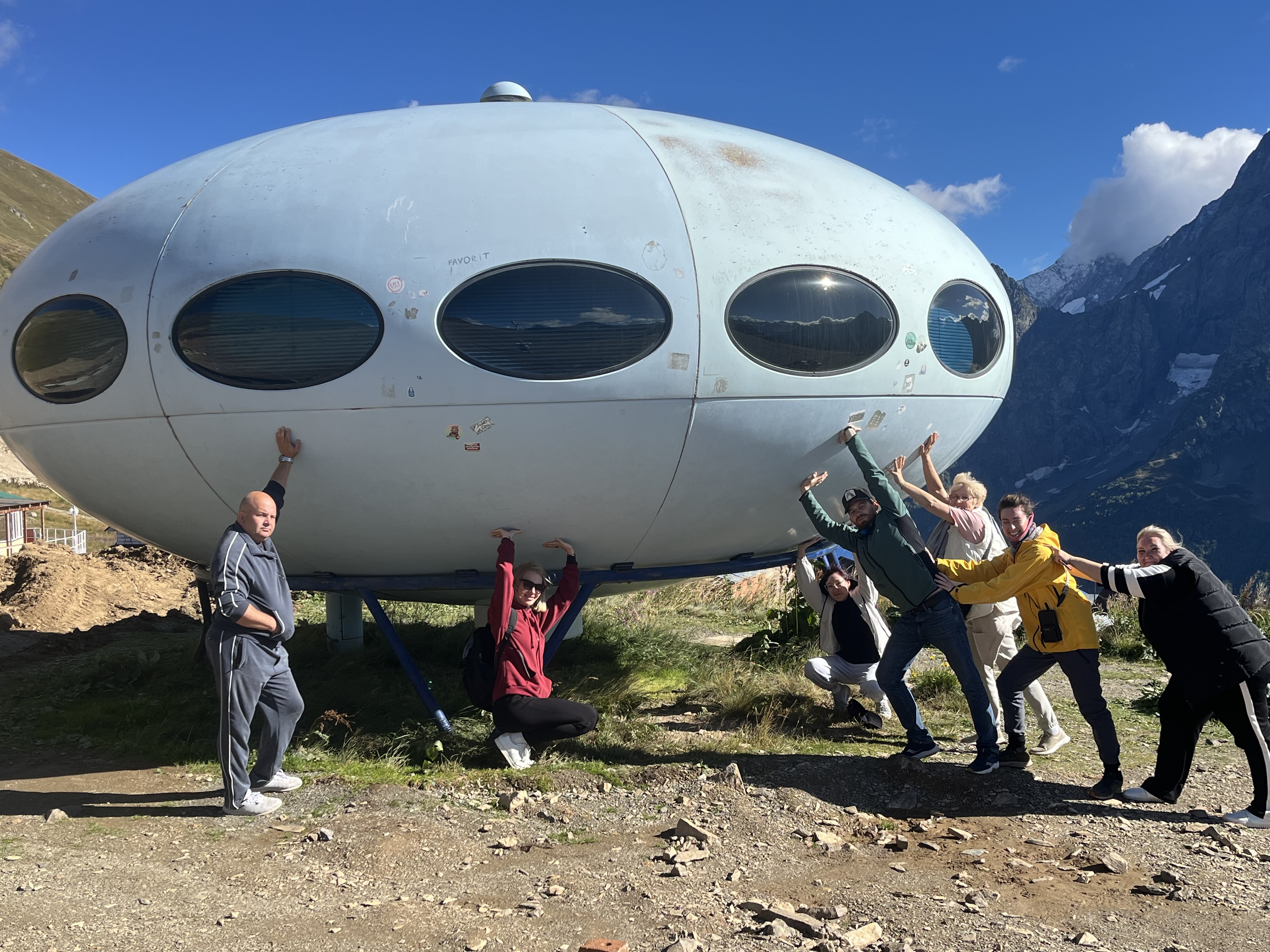 Джип  тур  в изюминку Кавказа  Домбай (34/34)