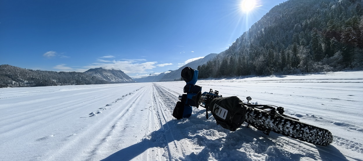 Велотур Зимний Горный Алтай. Телецкое озеро