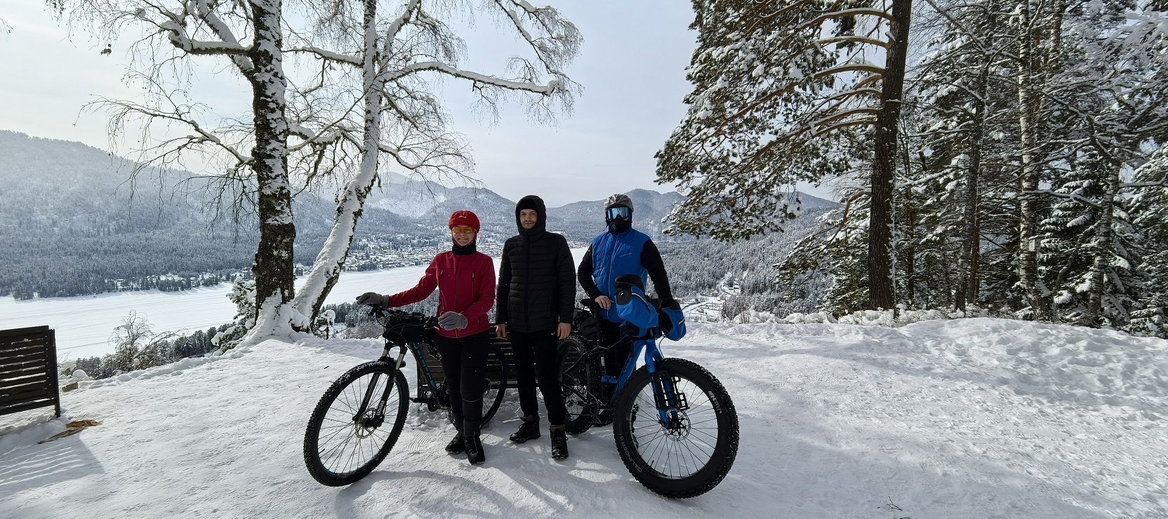 Велотур Зимний Горный Алтай. Телецкое озеро (7/29)