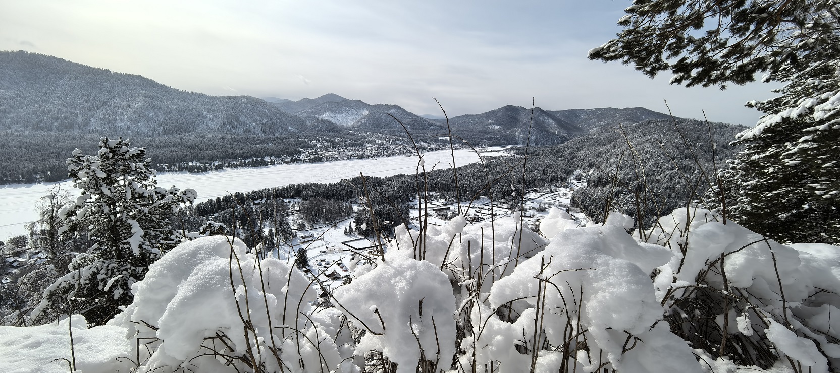 Велотур Зимний Горный Алтай. Телецкое озеро (10/29)