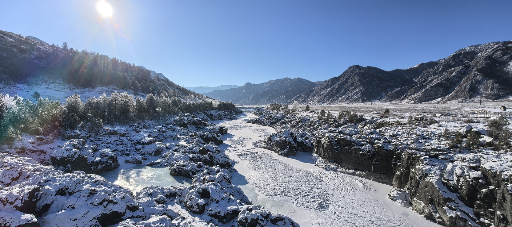 Велотур Зимний Горный Алтай. Чемальский тракт вдоль Катуни (23/42)