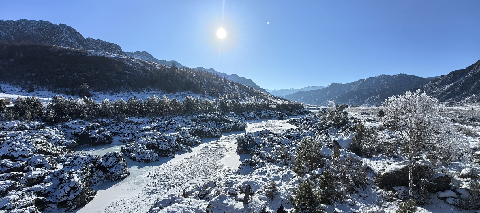 Велотур Зимний Горный Алтай. Чемальский тракт вдоль Катуни (24/42)