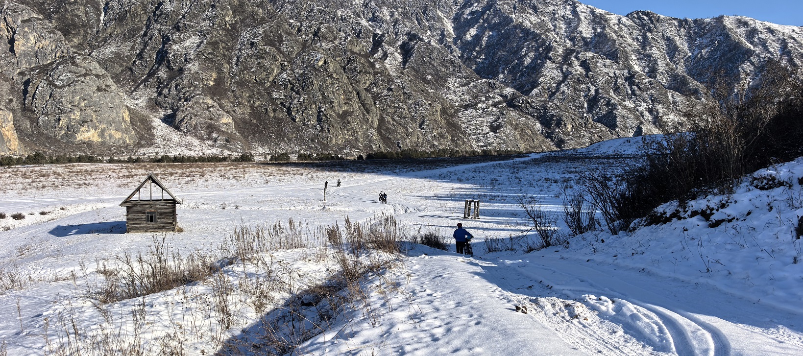 Велотур Зимний Горный Алтай. Чемальский тракт вдоль Катуни (29/42)