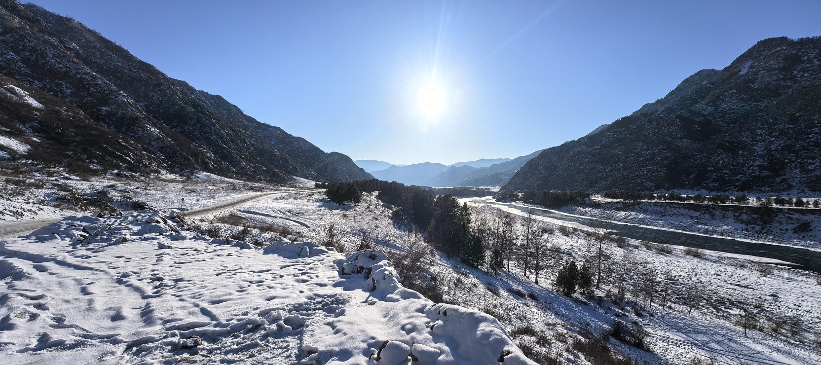 Велотур Зимний Горный Алтай. Чемальский тракт вдоль Катуни (30/42)