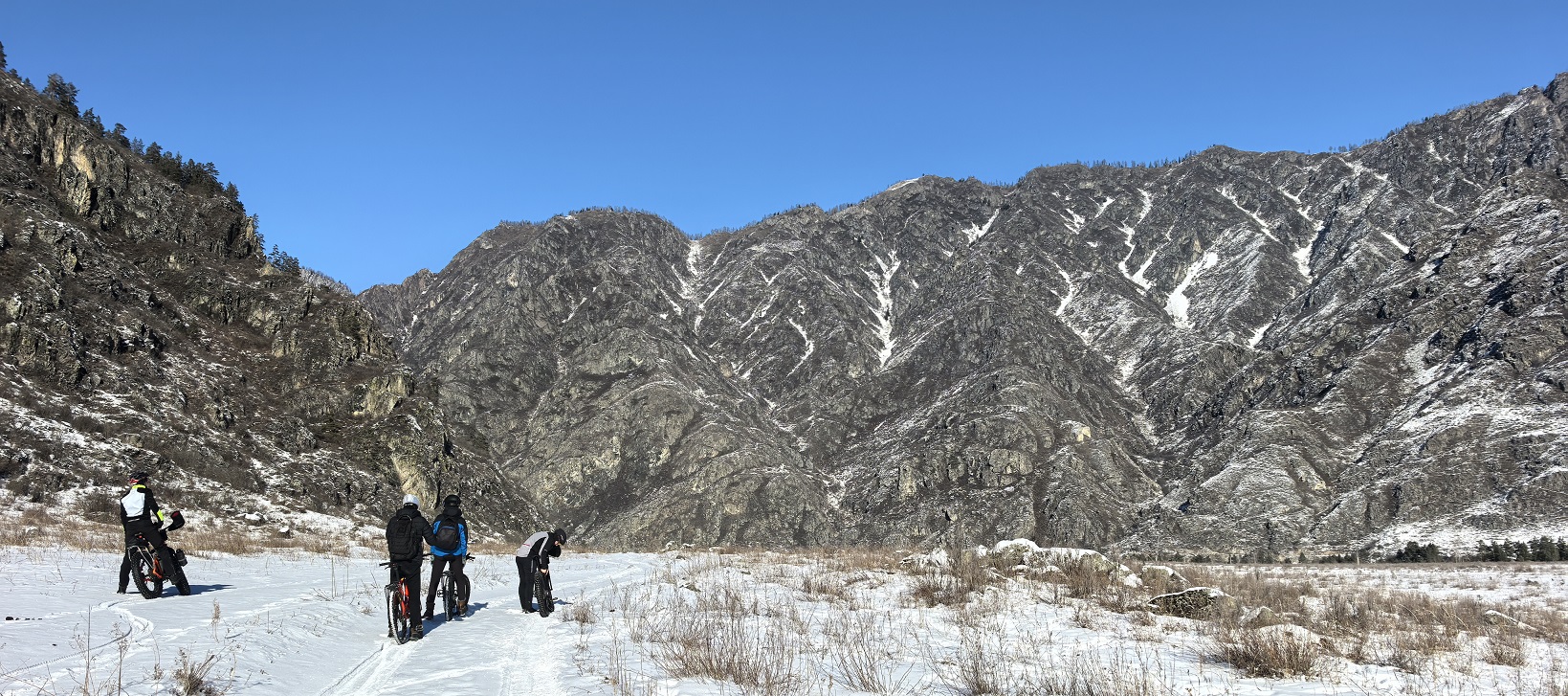 Велотур Зимний Горный Алтай. Чемальский тракт вдоль Катуни (26/42)