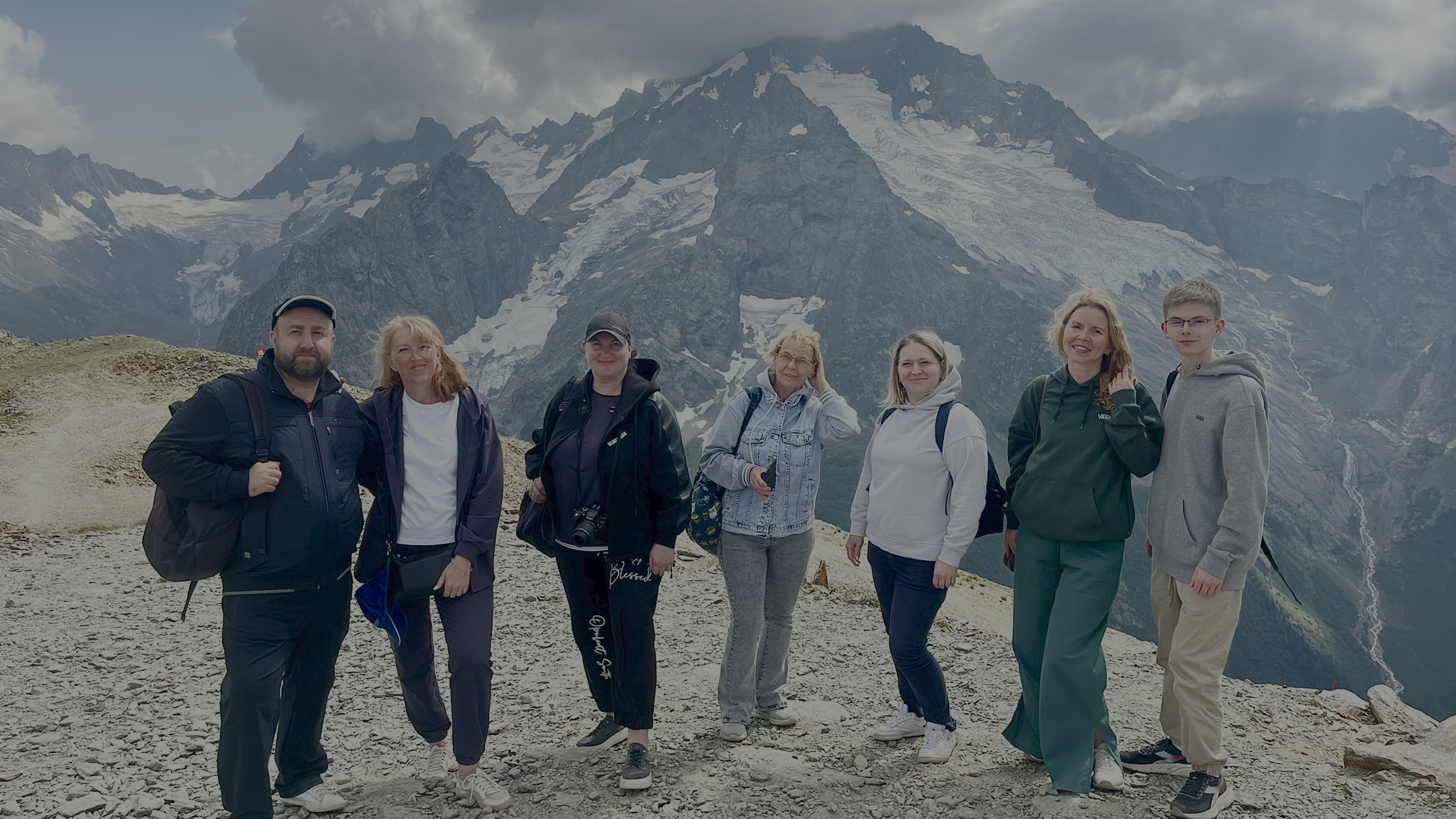 Джип  тур  в изюминку Кавказа  Домбай (19/34)