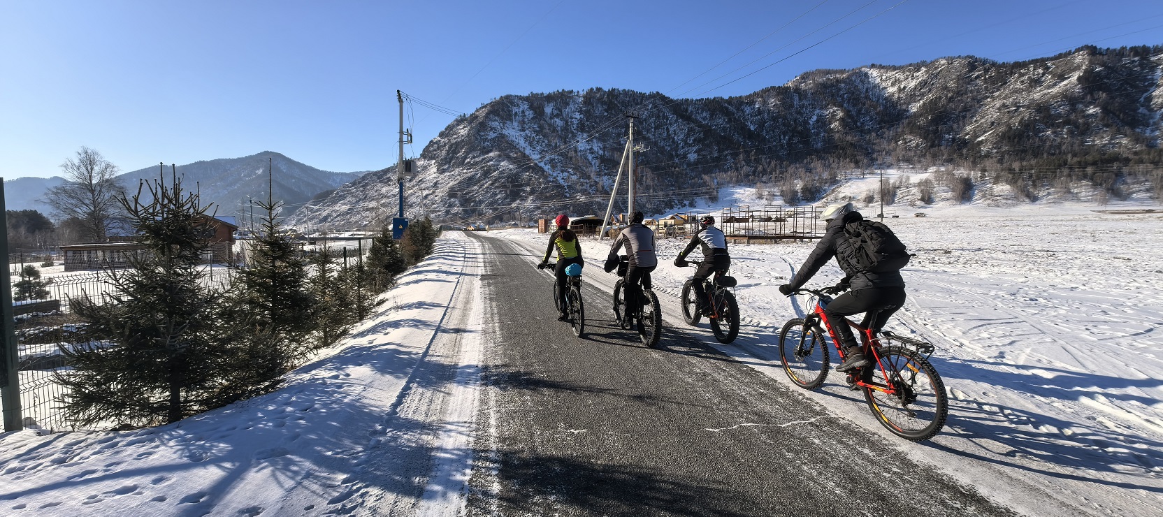 Велотур Зимний Горный Алтай. Чемальский тракт вдоль Катуни (38/42)