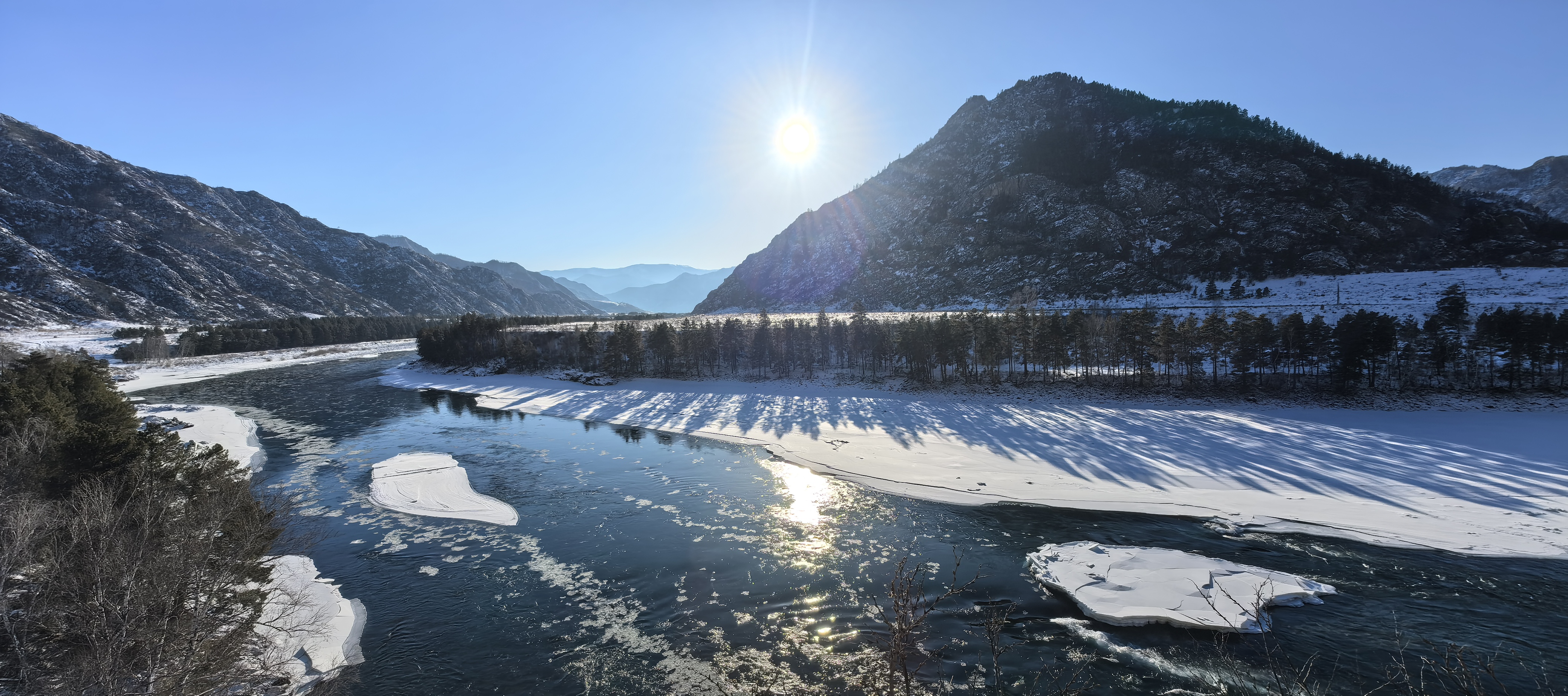 Велотур Зимний Горный Алтай. Чемальский тракт вдоль Катуни (13/42)