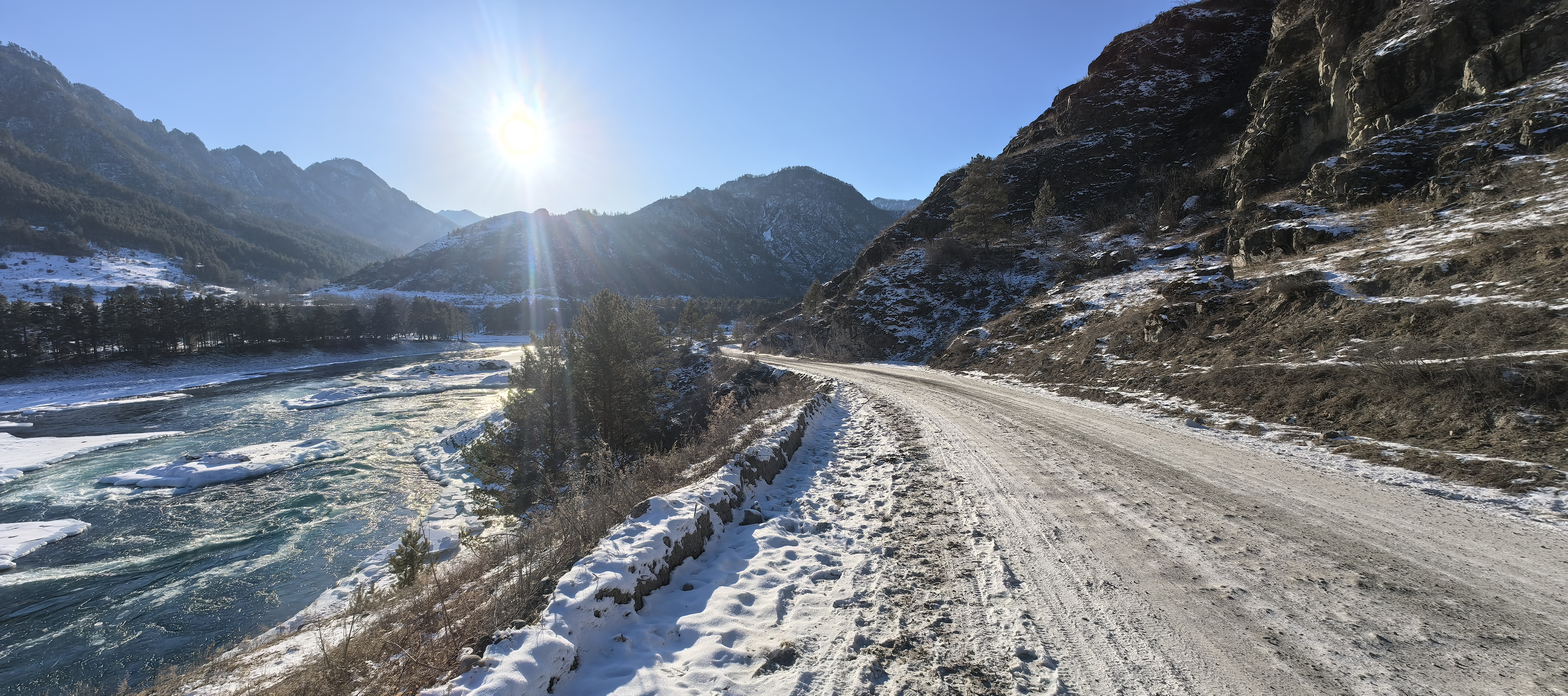 Велотур Зимний Горный Алтай. Чемальский тракт вдоль Катуни (15/42)