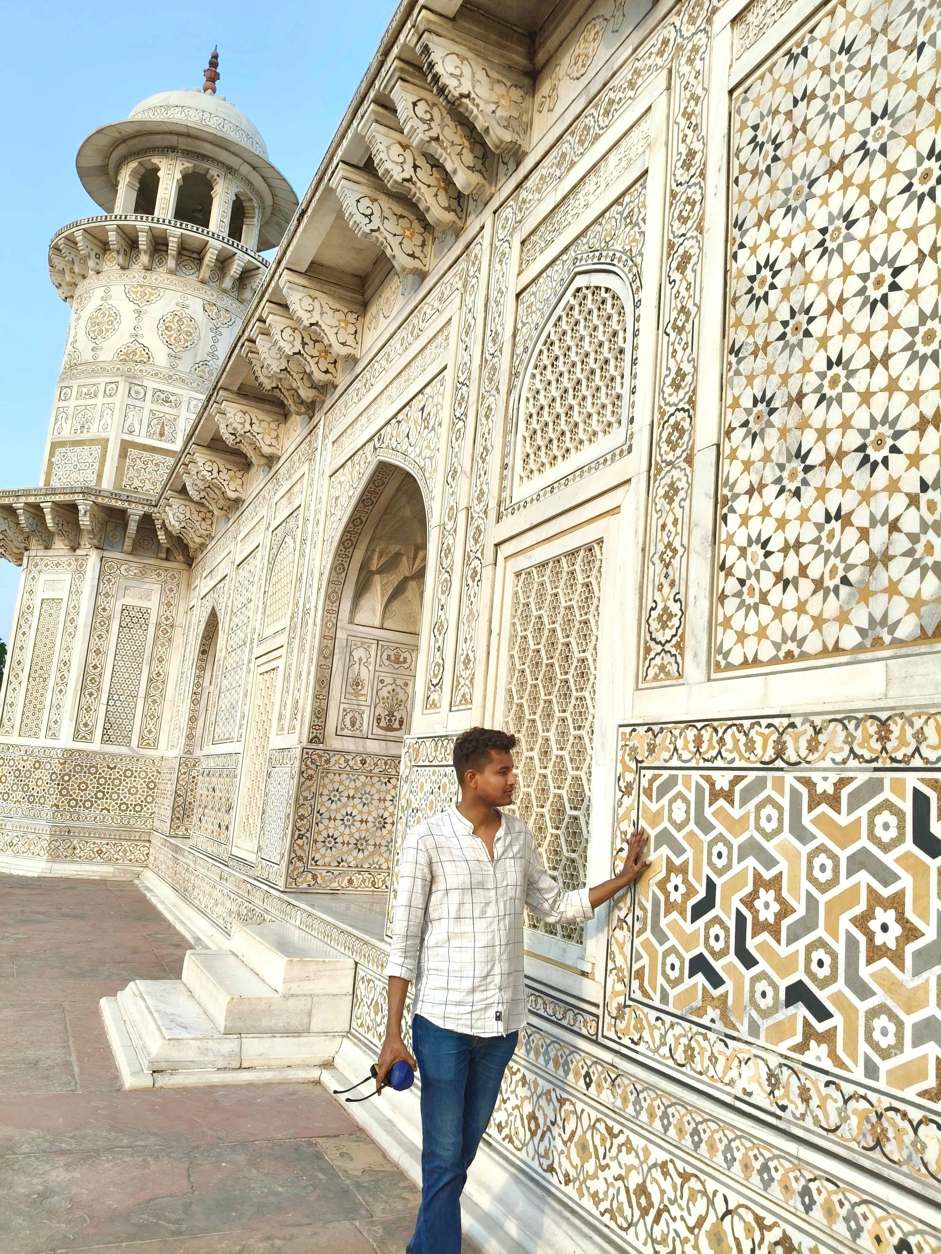 Один день в Агре: Тадж, Агра-форт, Итимад-уд-Даула, Мехтаб-Багх (6/8)