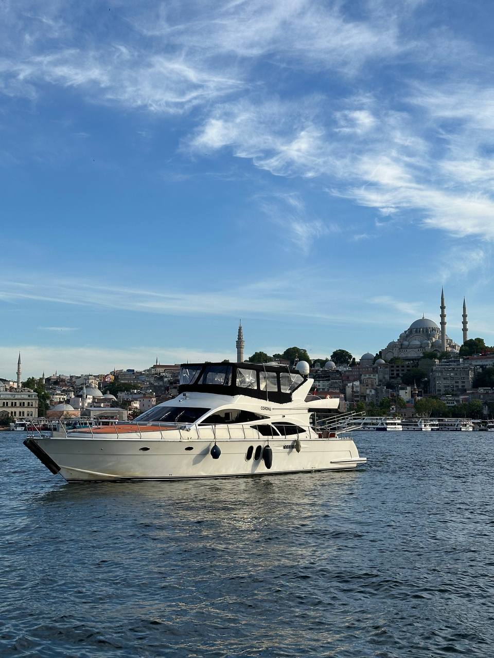 Встреча, отдых и Закат на Босфоре на частной яхте