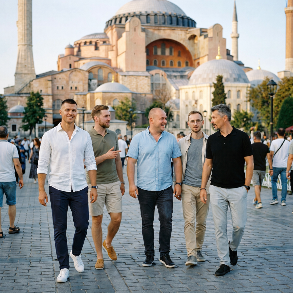 Мужской премиум Стамбул. Приватная яхта, Отель 4 звезды с видом на Босфор (22/31)