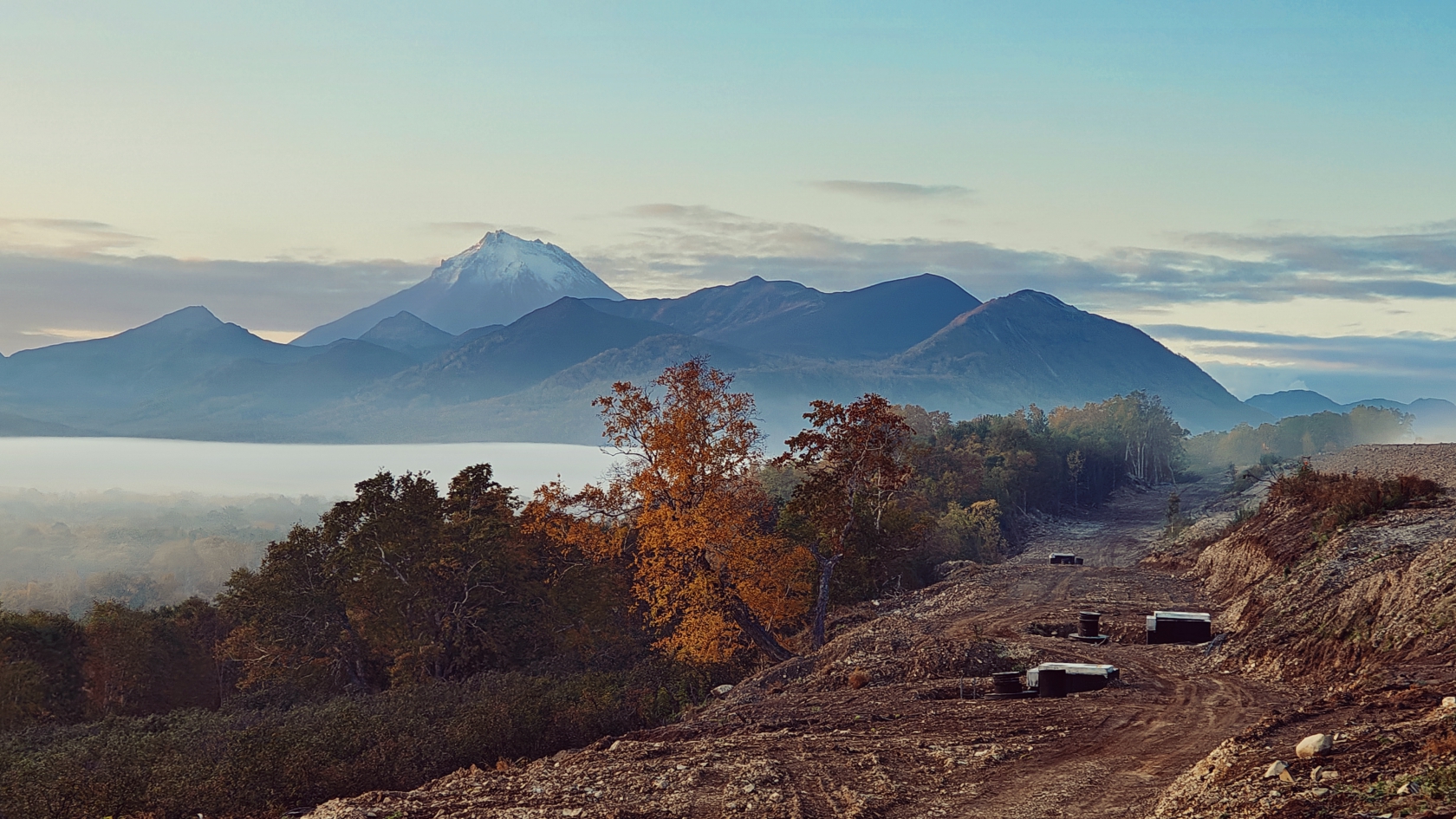 Восхождение на вулкан Горелый и осмотр кратера (8/11)