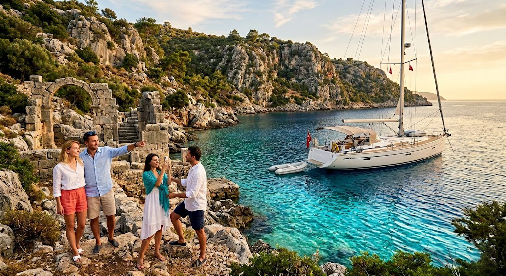 Отдых семьей на Яхте в Турции: комфорт тур по Ликийскому побережью (13/26)