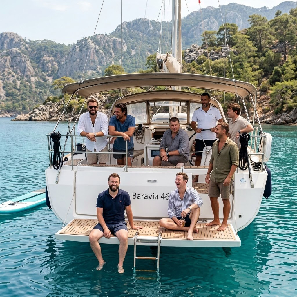 Мужской Яхтинг в Турции: комфорт тур по Ликийскому побережью