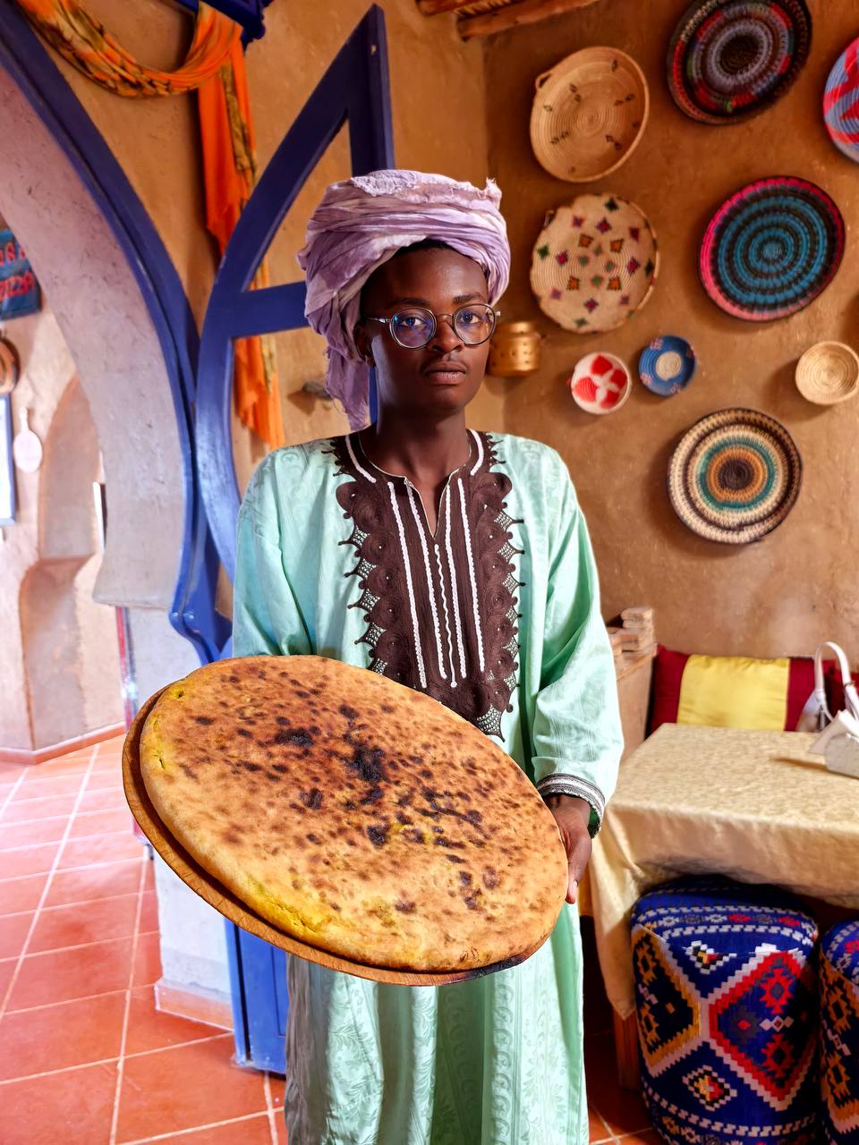 По песчаным дюнам Сахары