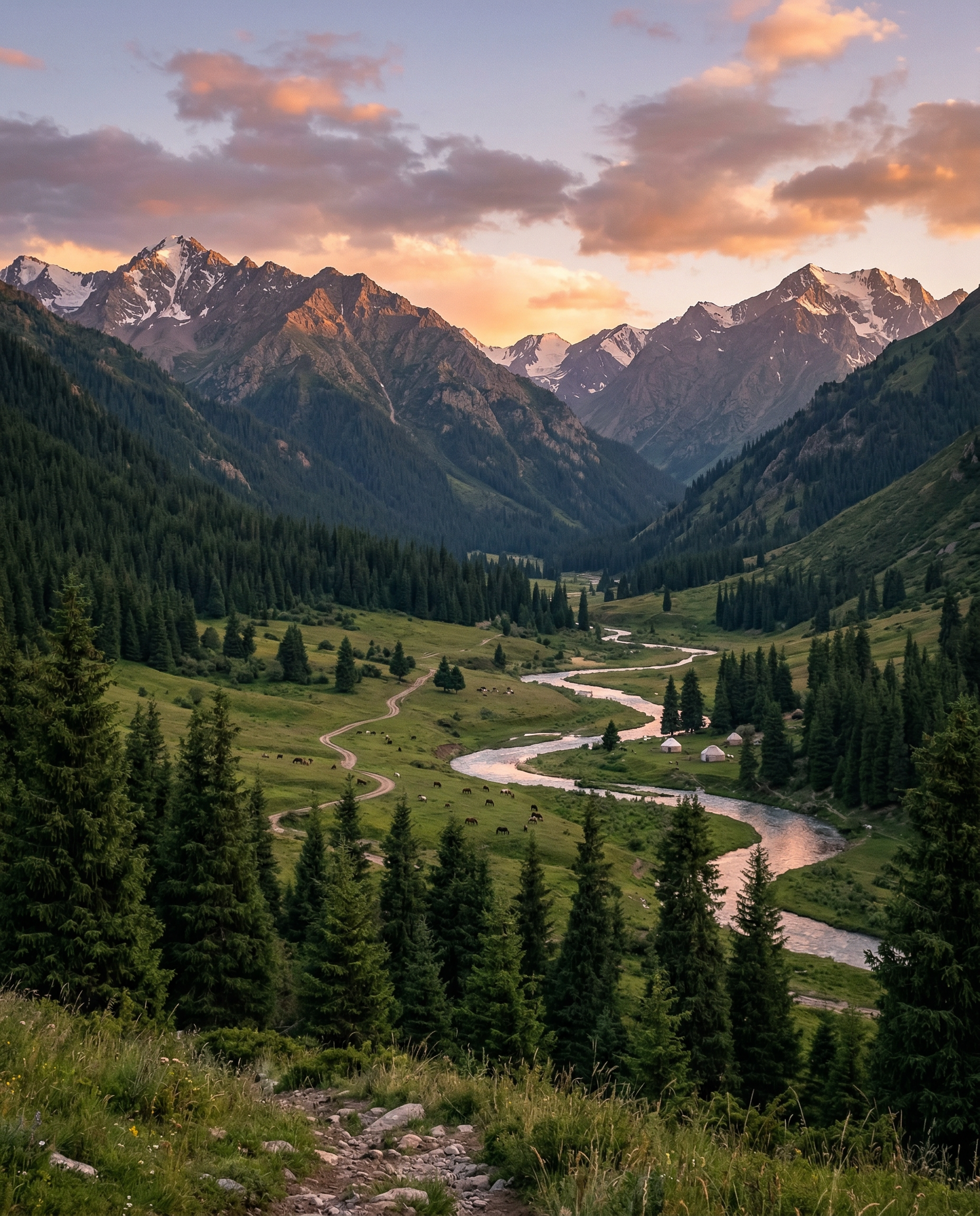 Кыргызская Патагония: Путь к Кель-Суу (9/29)