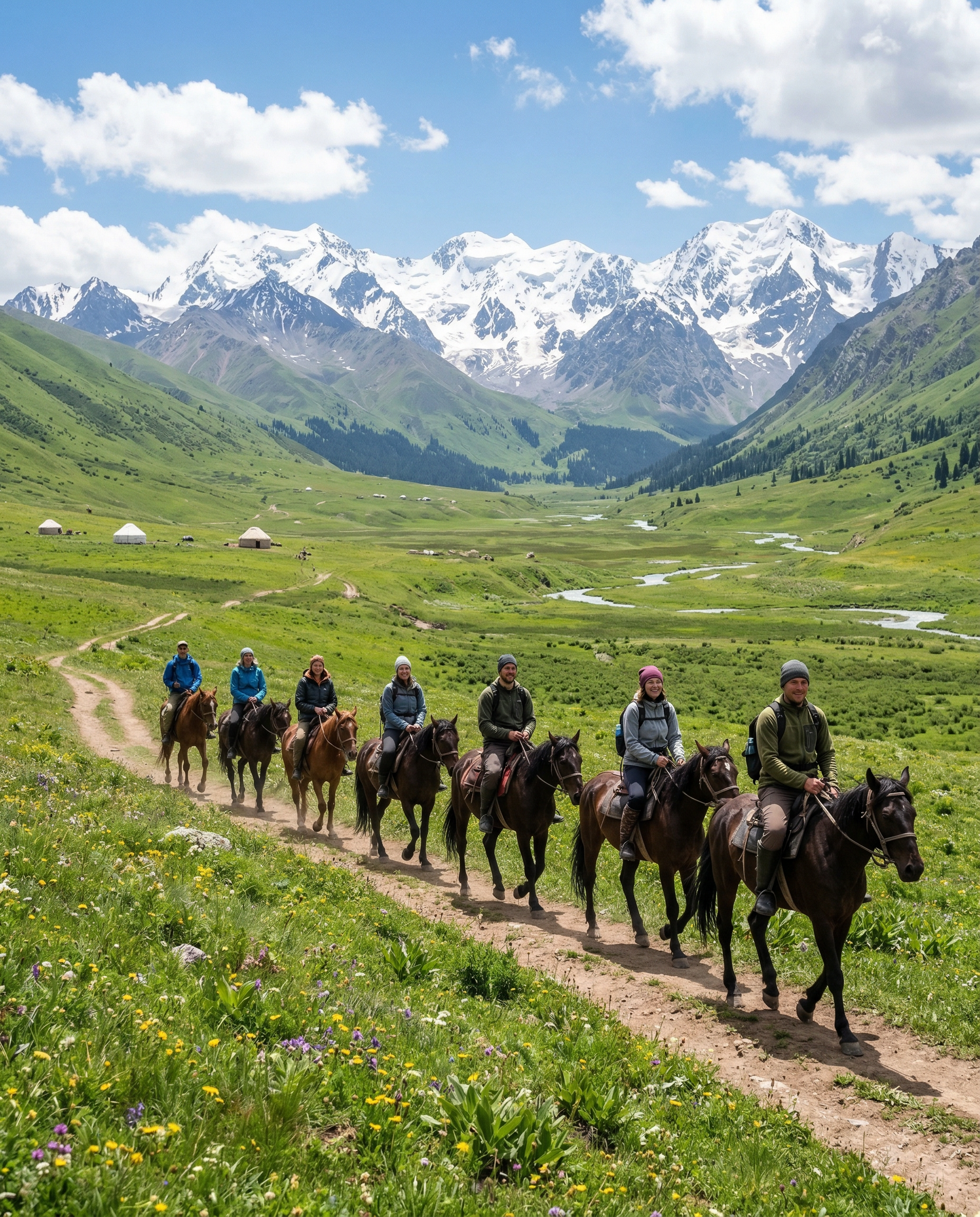 Кыргызская Патагония: Путь к Кель-Суу (6/29)