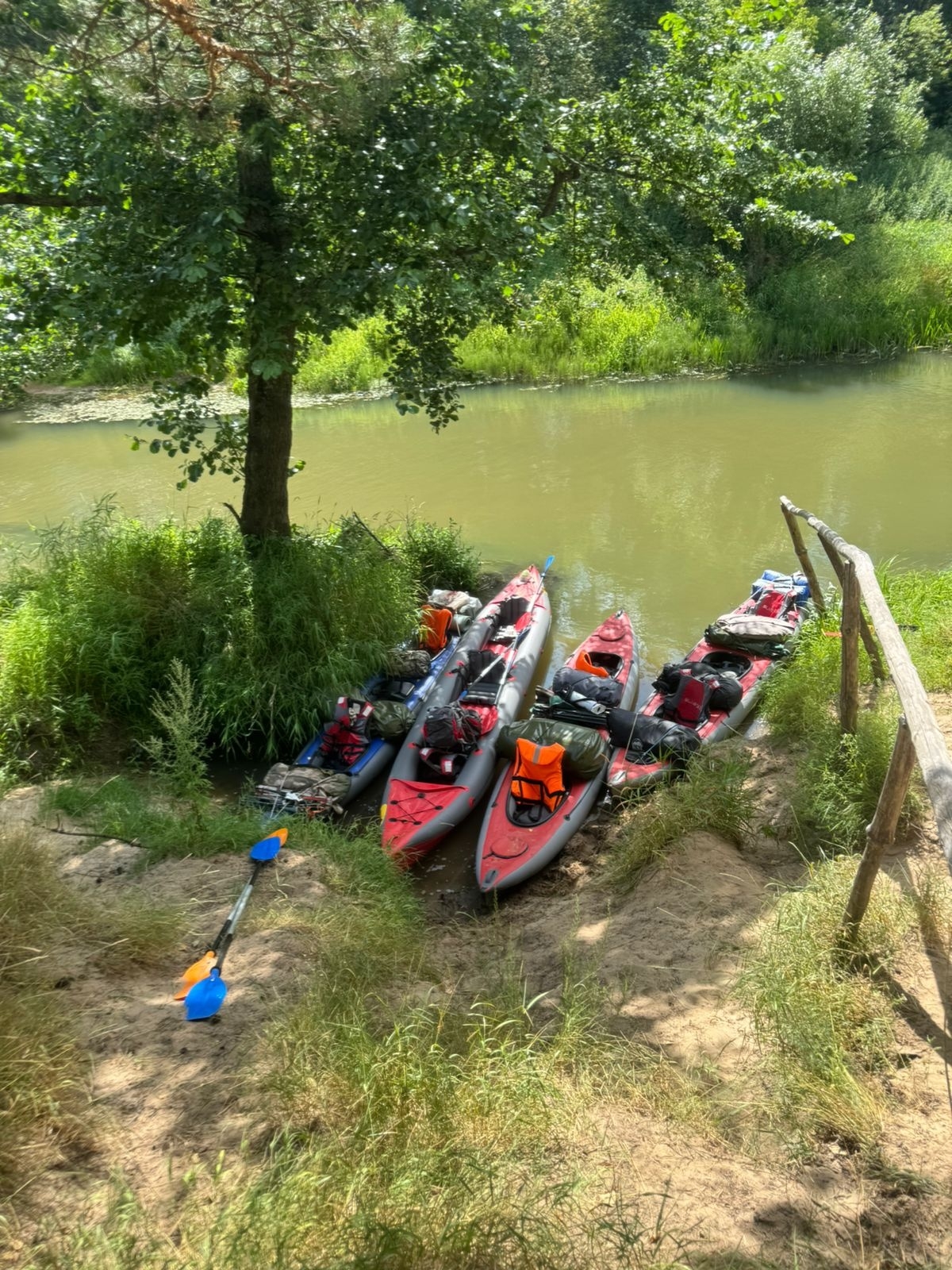 Сплав на байдарках по реке Киржач (15/15)