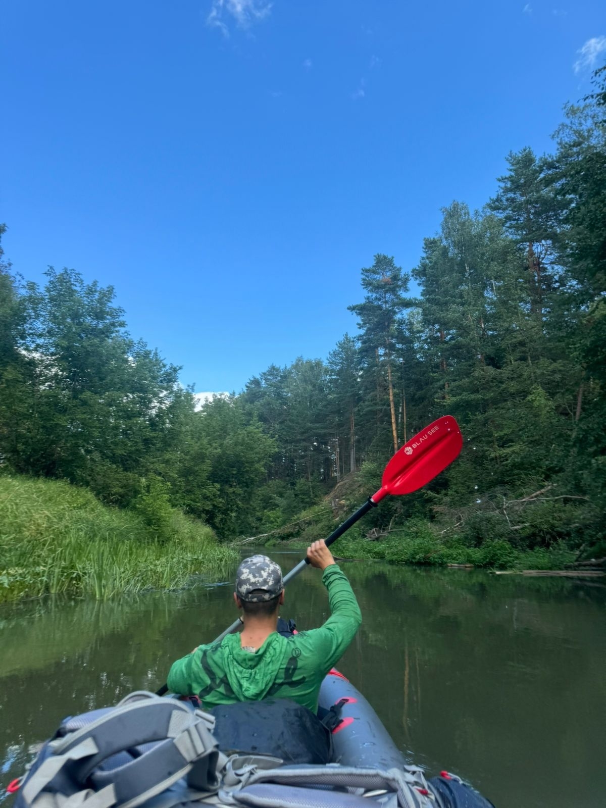 Сплав на байдарках по реке Киржач (12/15)