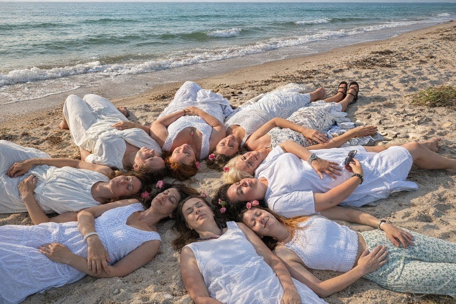 Ретритр + музыкальный фестиваль на Азове. С мужем/семейный/женский (2/17)