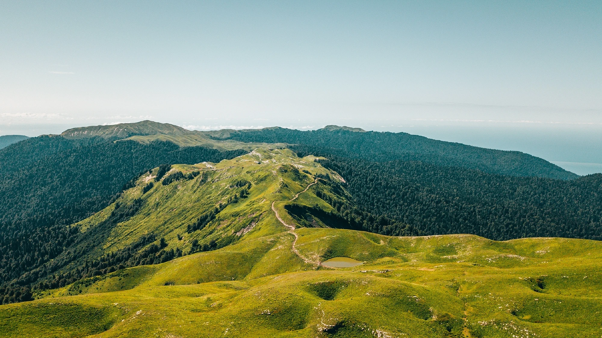 Джунгли, перевалы и горные вершины Арабики. Поход по нетуристической части Абхазии (33/45)