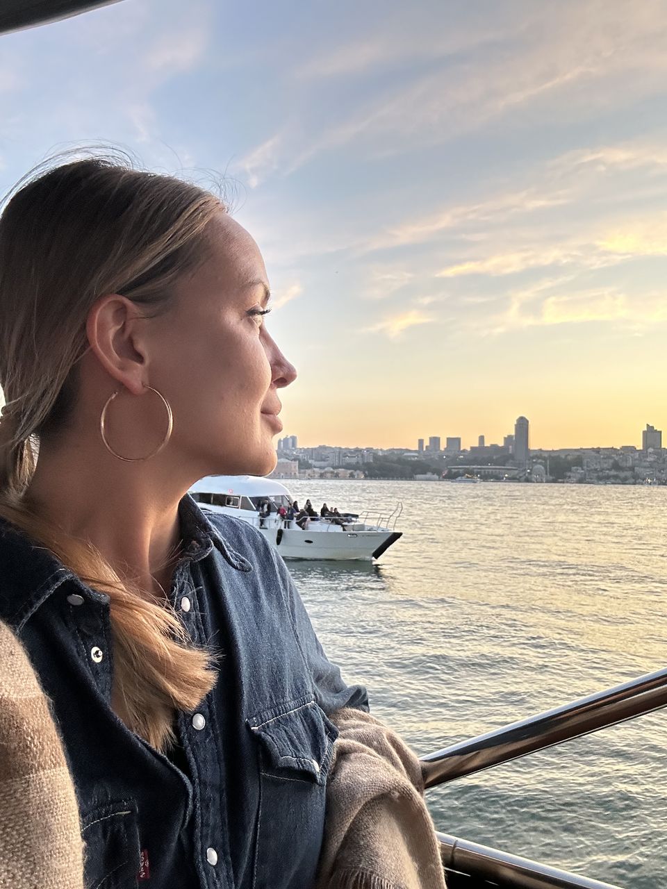 Переезд в Стамбул. Закат на яхте на Босфоре