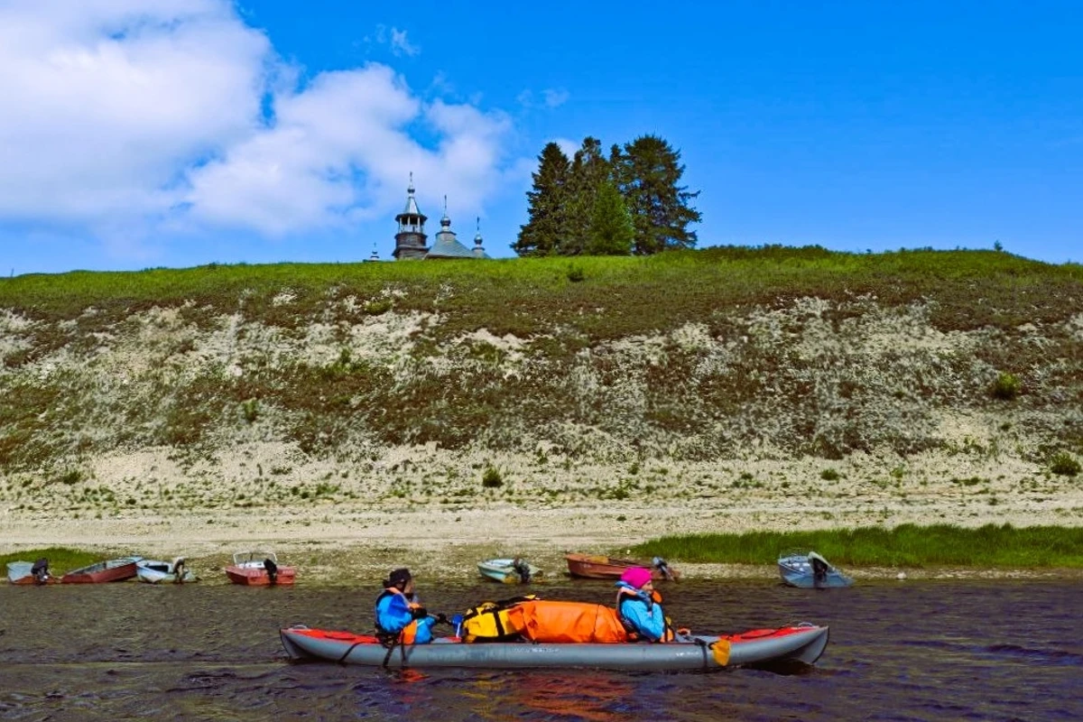 Пинега — река могучего Русского Севера. Водный поход в Архангельской тайге (15/37)