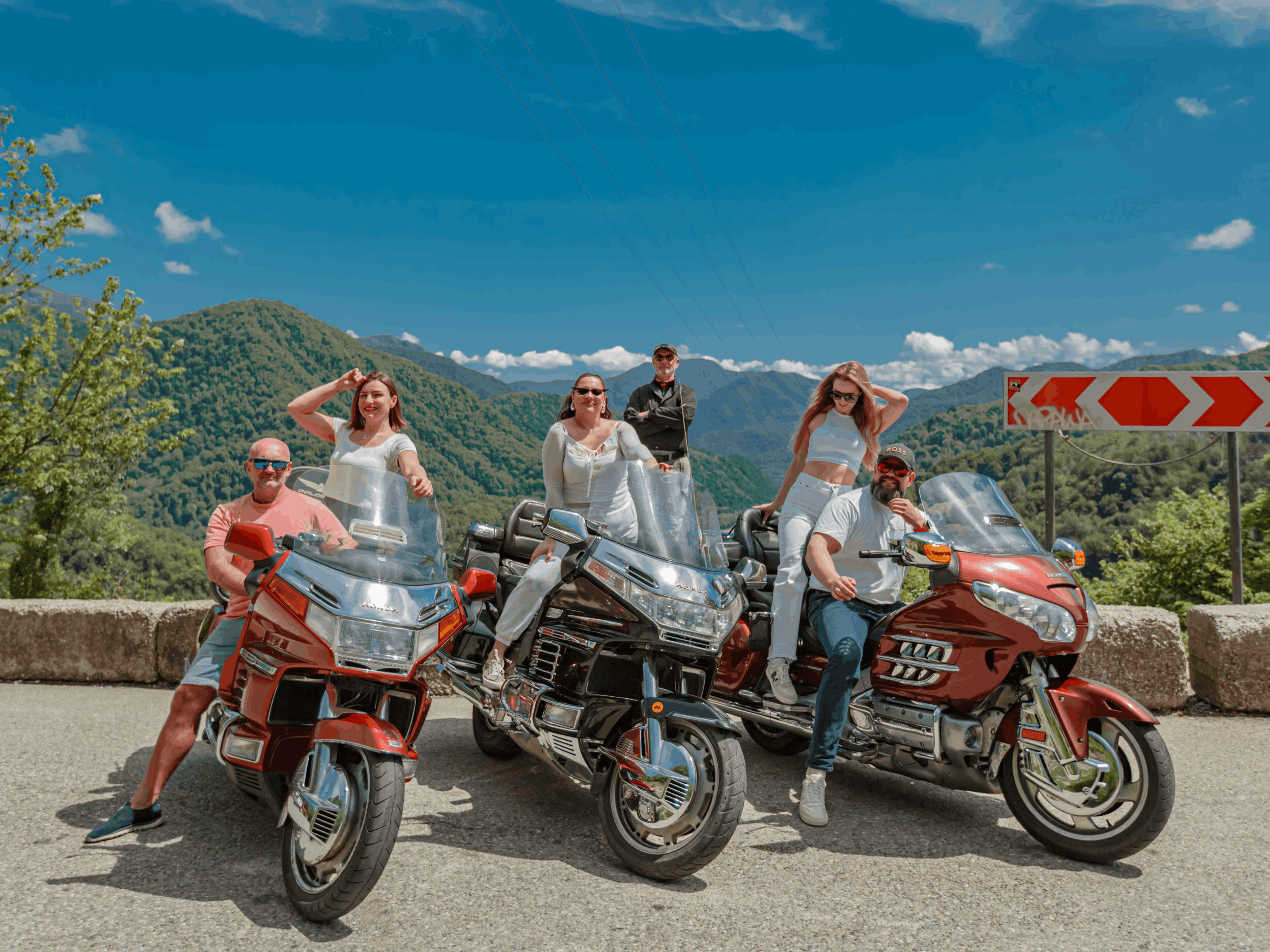 Пассажиром на мотоцикле — в Солохаул, к чайным плантациям! (5/10)