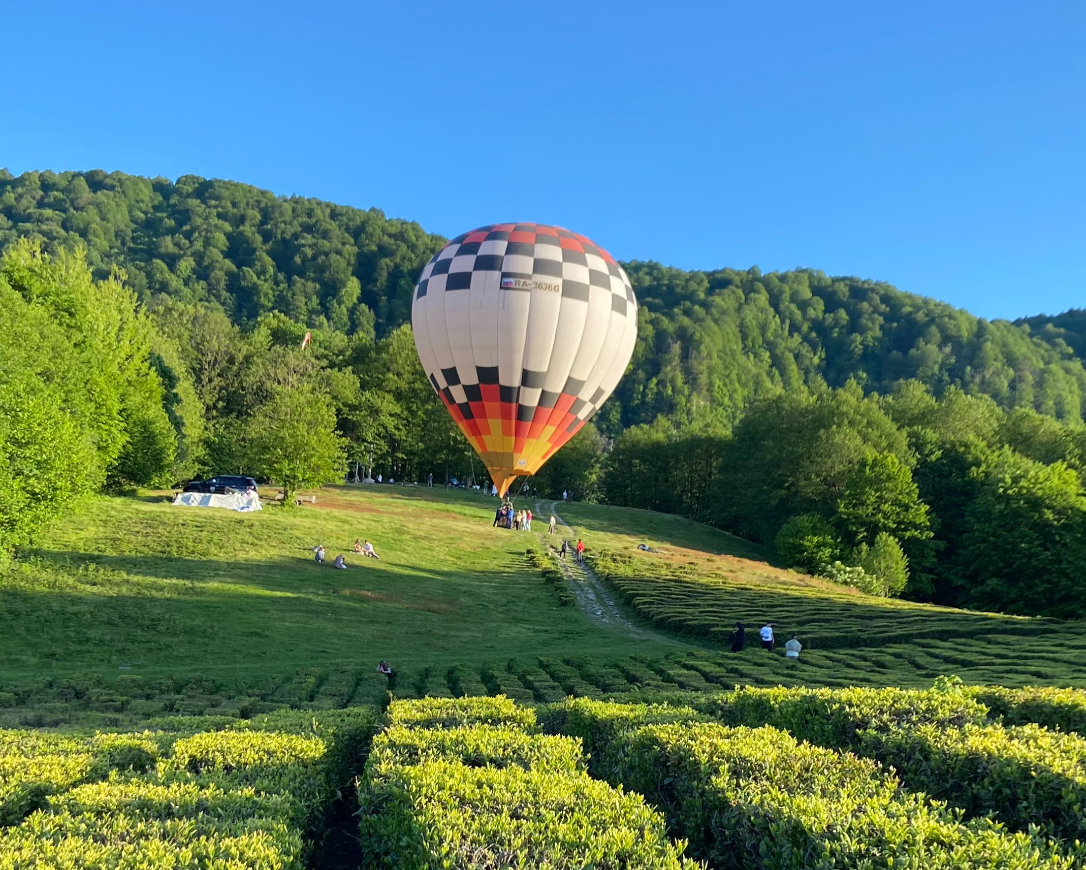 Пассажиром на мотоцикле — в Солохаул, к чайным плантациям! (2/10)