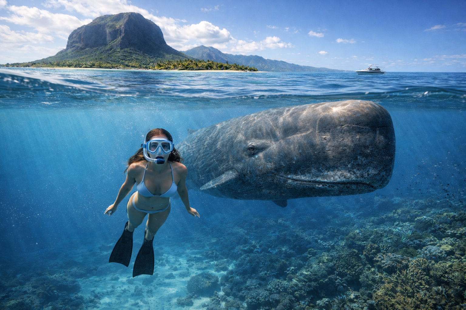 Маврикий: киты, дельфины, гольф, жирафы. Тур с фотографом.