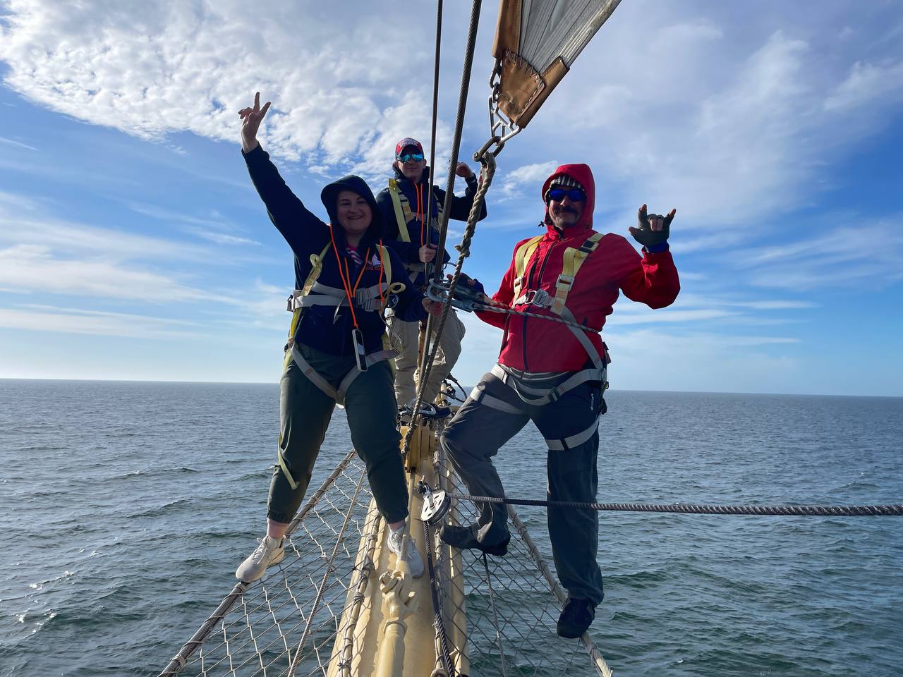 Экспедиция на паруснике Мир в Балтийском море