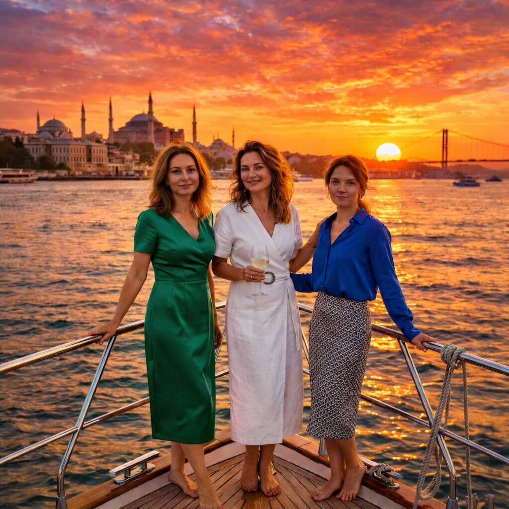 Премиум-тур в Стамбул до 6 человек. Приватная яхта. Отель с видом на Босфор. Без толпы