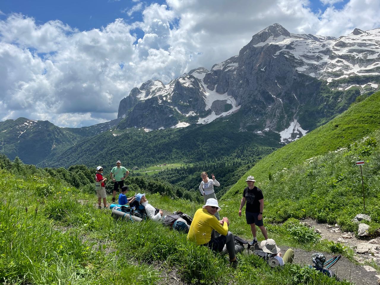 Через горы к чёрному морю