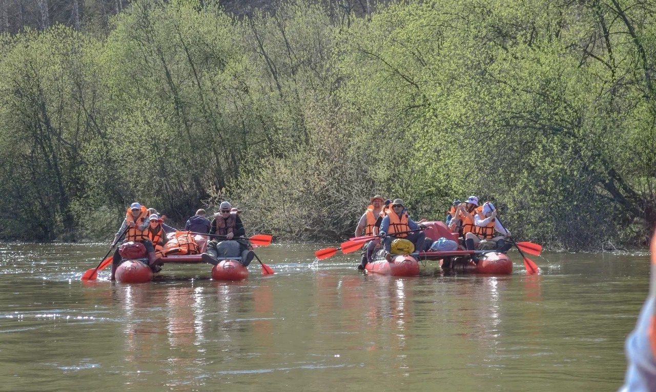 Сплав по красивейшей реке в солнечной Башкирии - Юрюзань. (12/19)